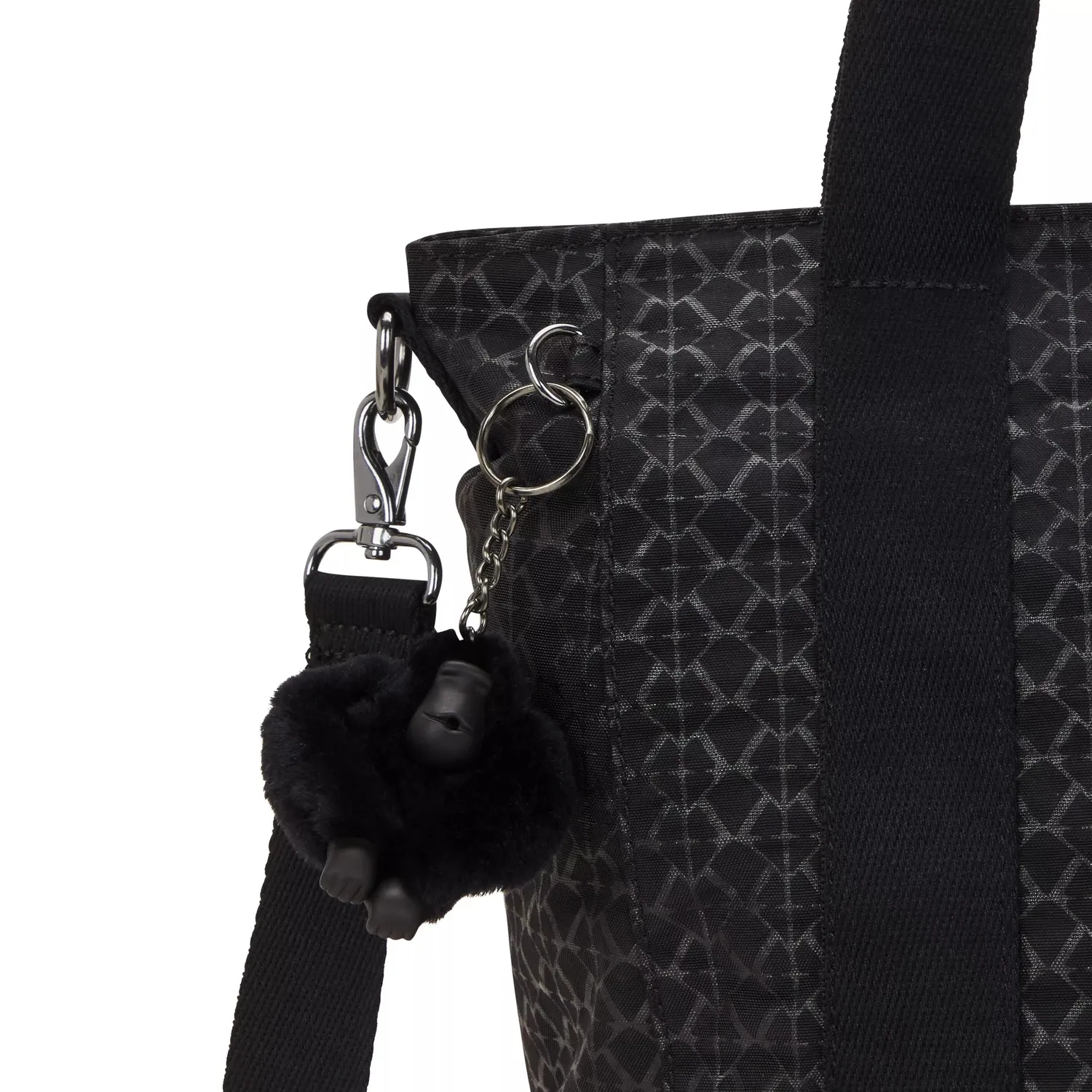 Kipling Asseni S shopper Signature Emb klein met schouderriem