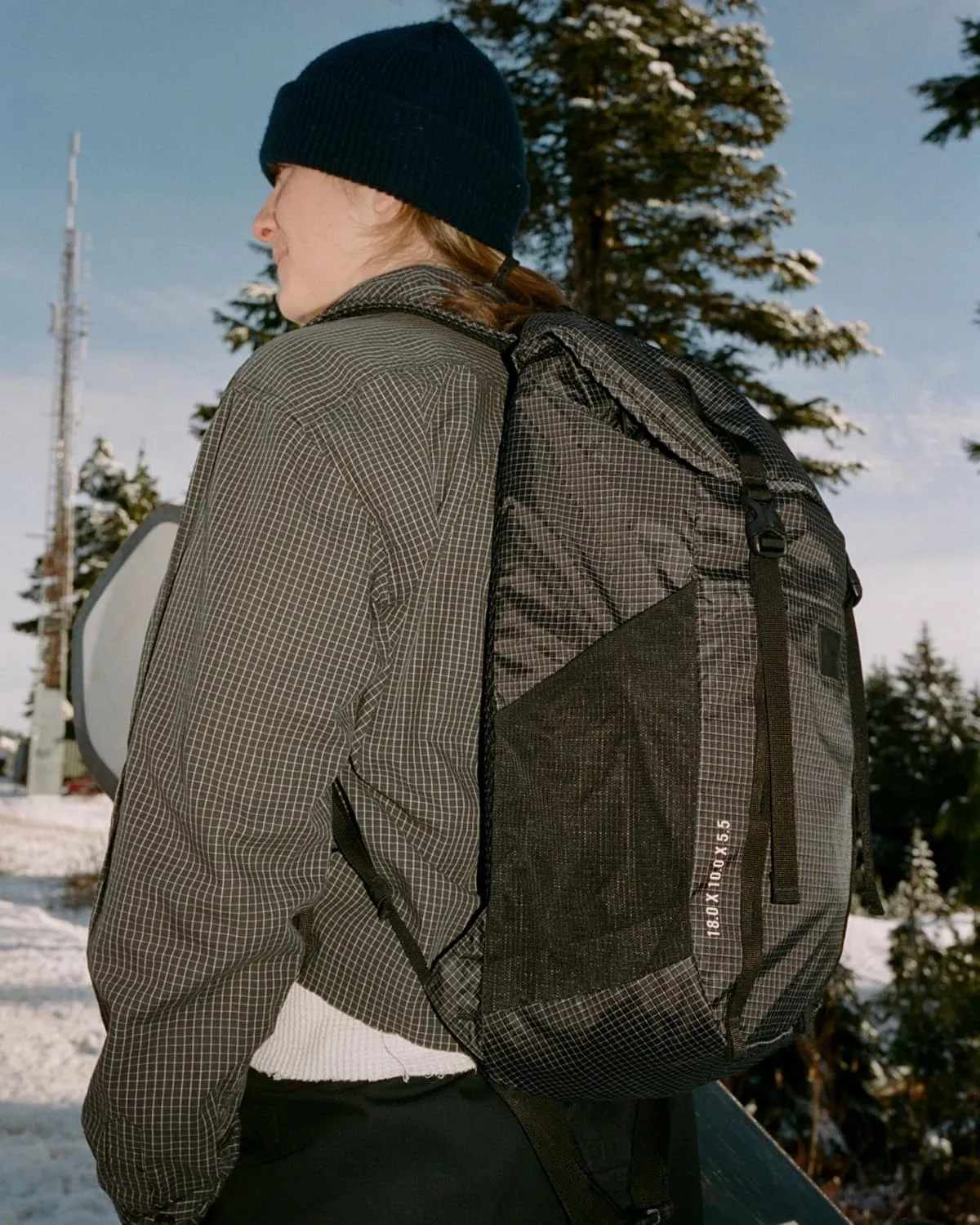 Herschel Supply Ultralight Standard 22L Rugzak Heron Black Lichtgewicht