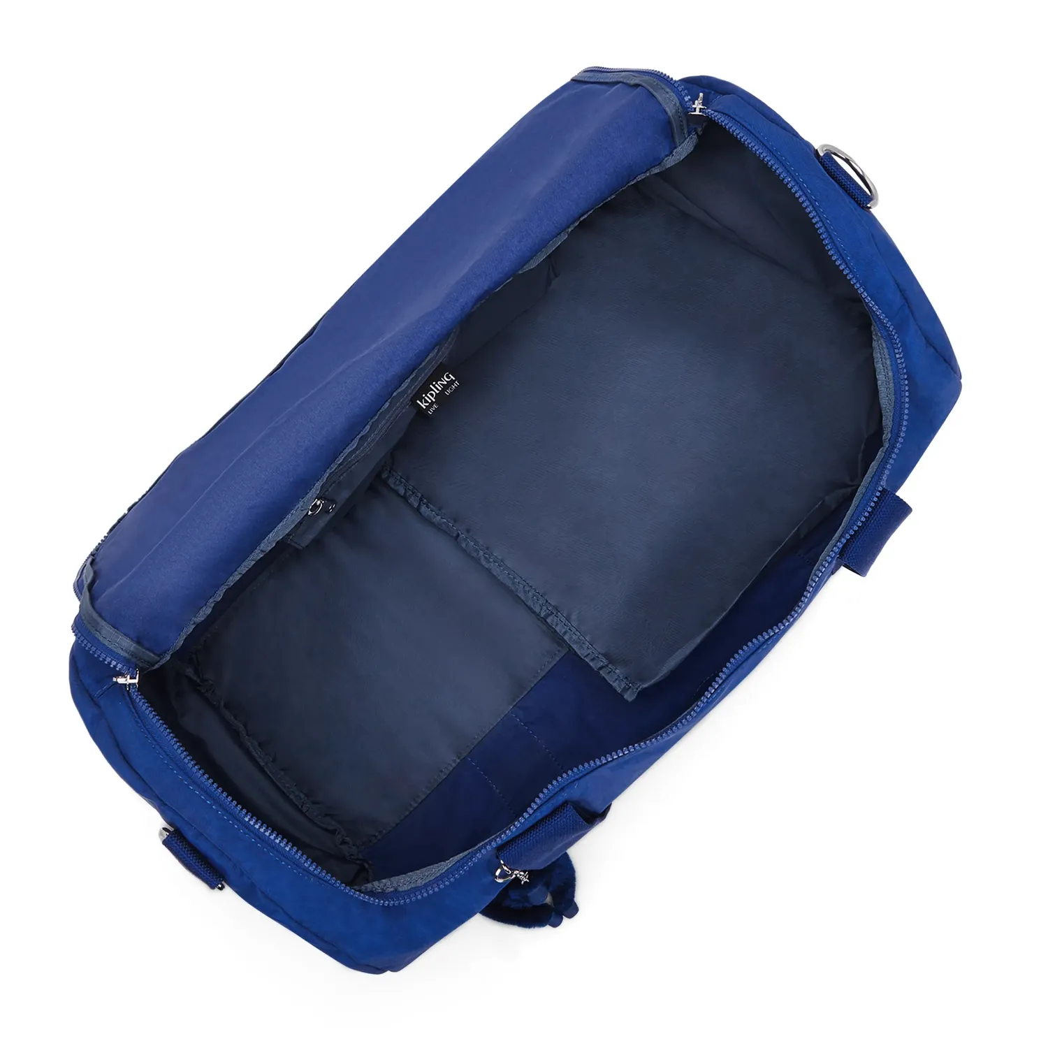 Kipling Argus S Sporttas Blazing Blue Klein met schoenvak