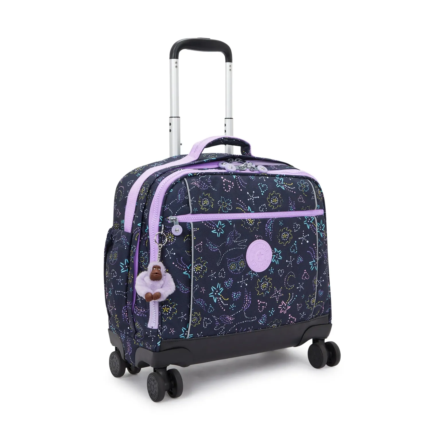 Kipling New Storia schooltas met wielen Unicorn Star Groot 4 wielen