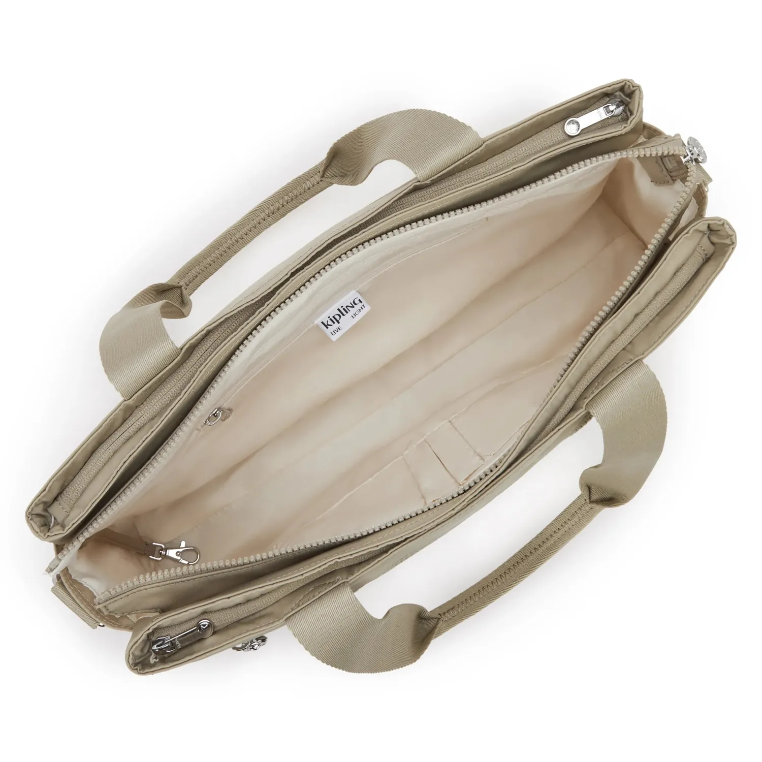 Kipling Elysia Work werktas Groot Boho Tan