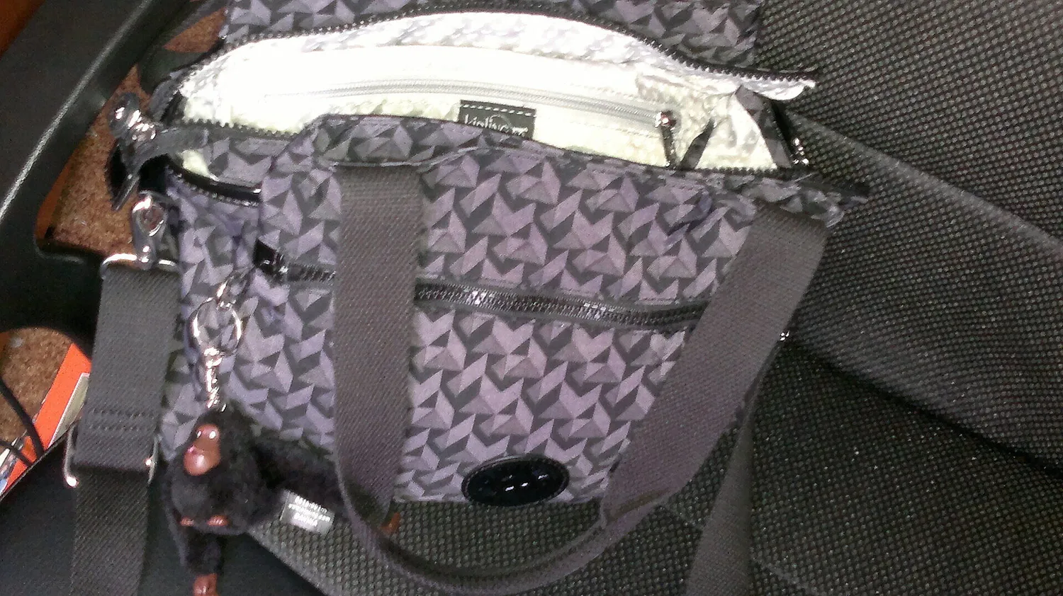 Kipling Elysia schoudertas Medium Green Moss handtas