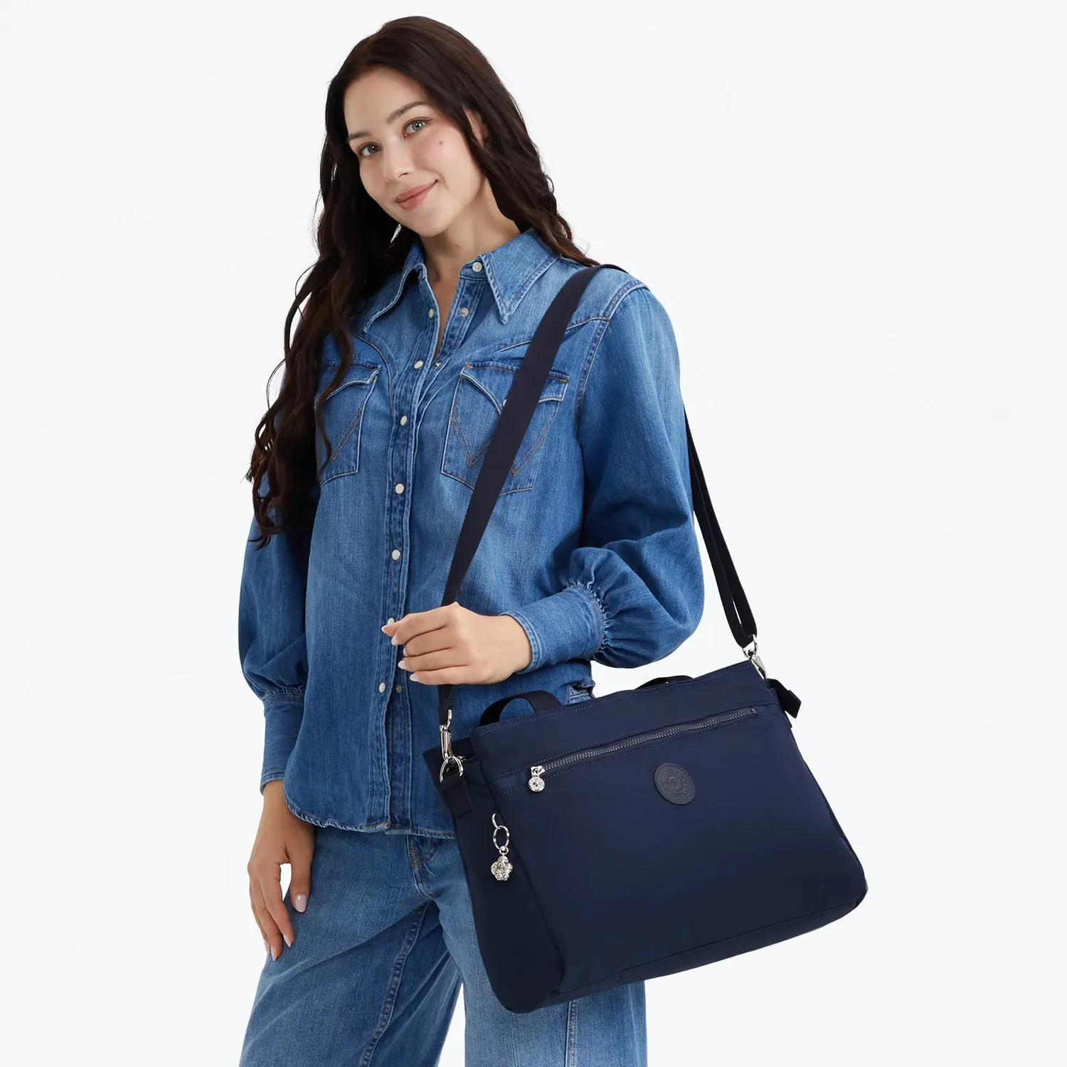 Kipling Elysia Work werktas Infinite Blue 15 inch