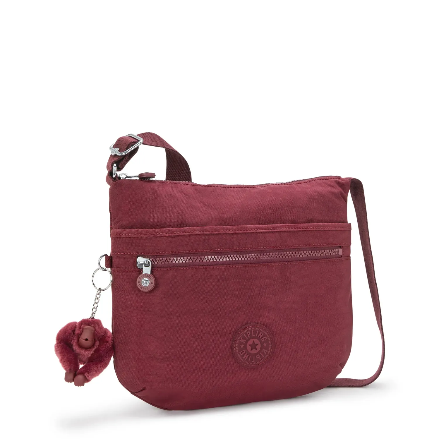 Kipling Arto schoudertas Medium Lounge Wine licht