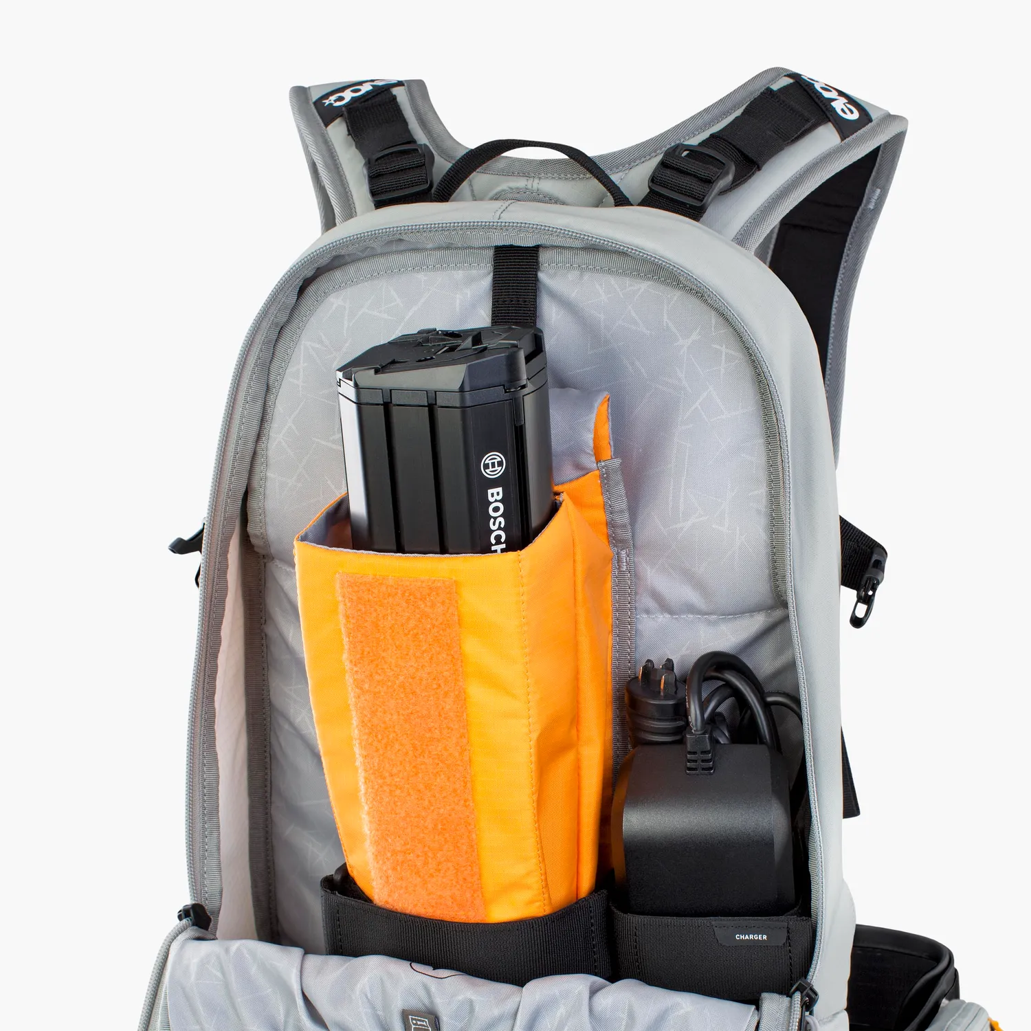 Evoc FR Enduro E-Ride 16 rugzak protector stone M/L