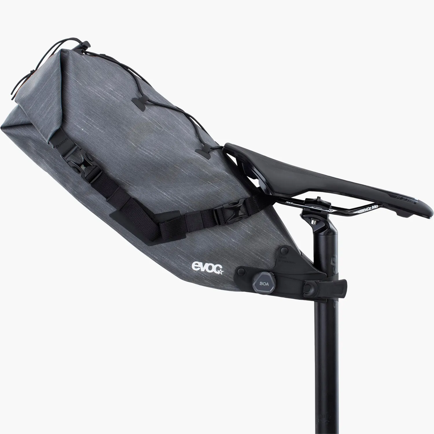Evoc Seat Pack Boa WP 8 zadeltas carbon grey 8L