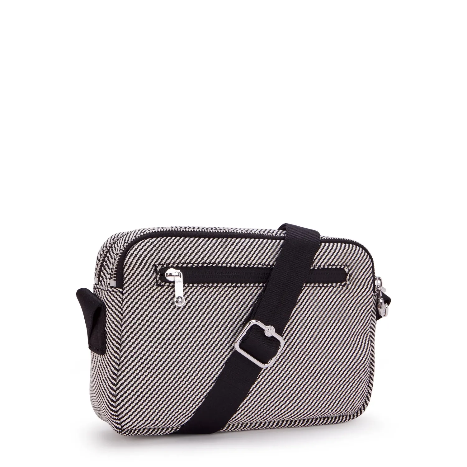 Kipling Abanu M crossbody tas Medium Diagonal Jacquard dubbele rits