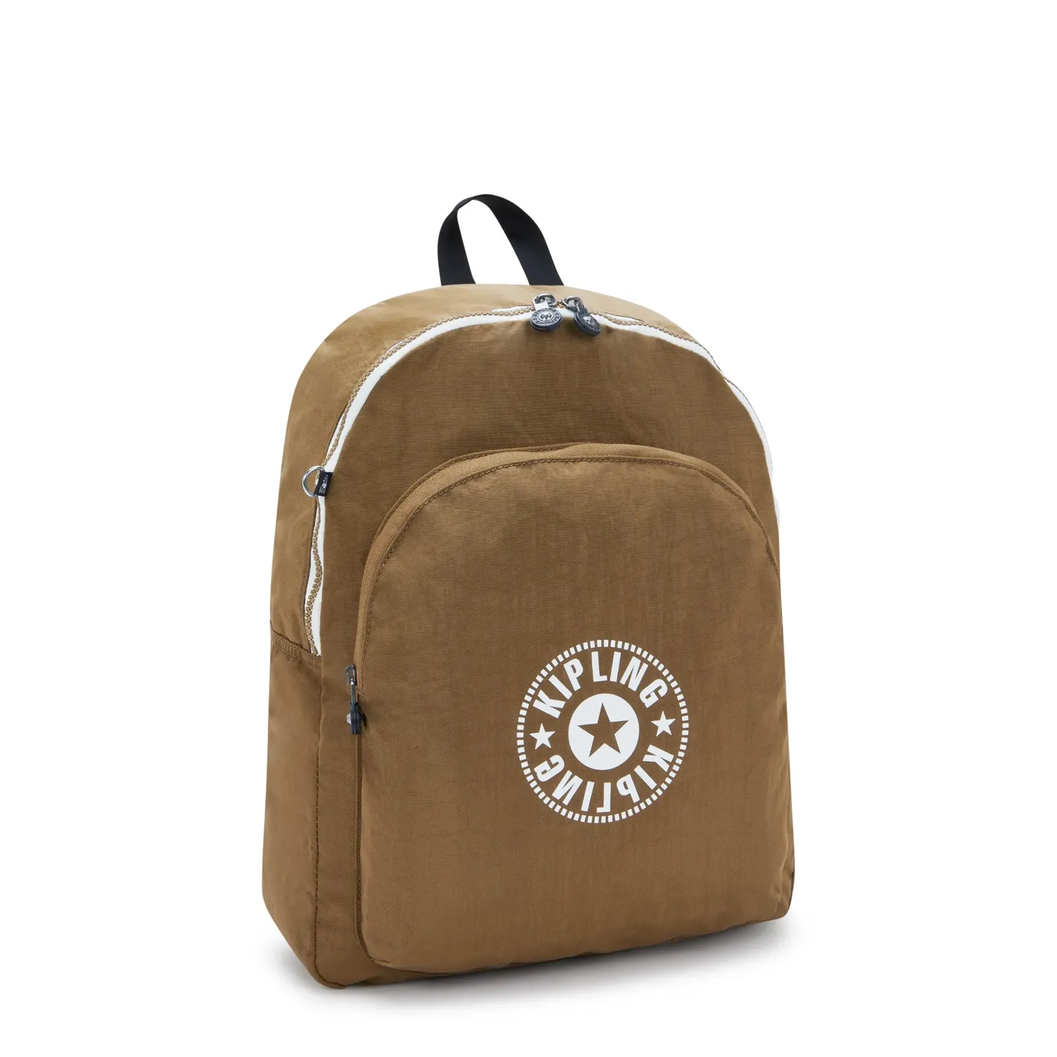 Kipling Curtis L rugzak Smooth Khaki groot 15 inch