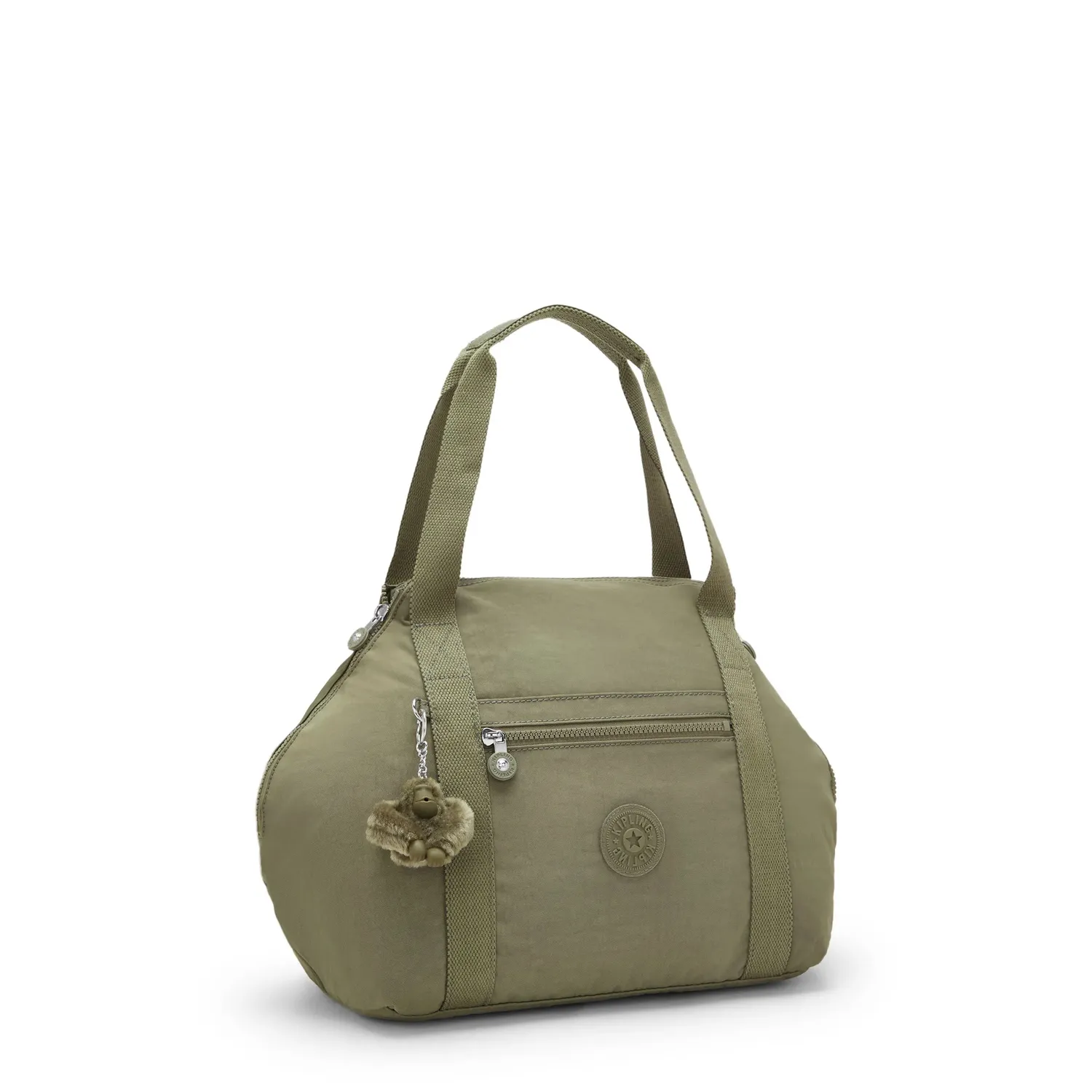 Kipling Art schoudertas Medium Almost Sage soepel