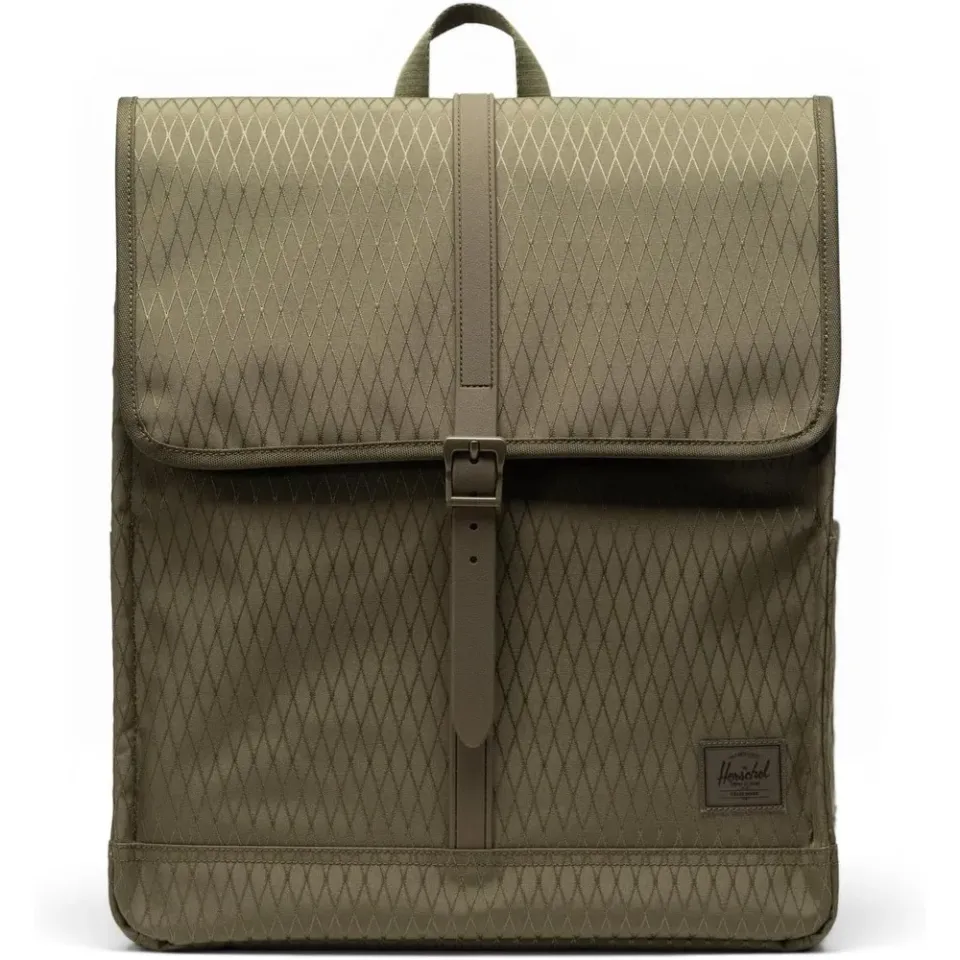 Herschel City rugzak 18L ivy green diamond licht