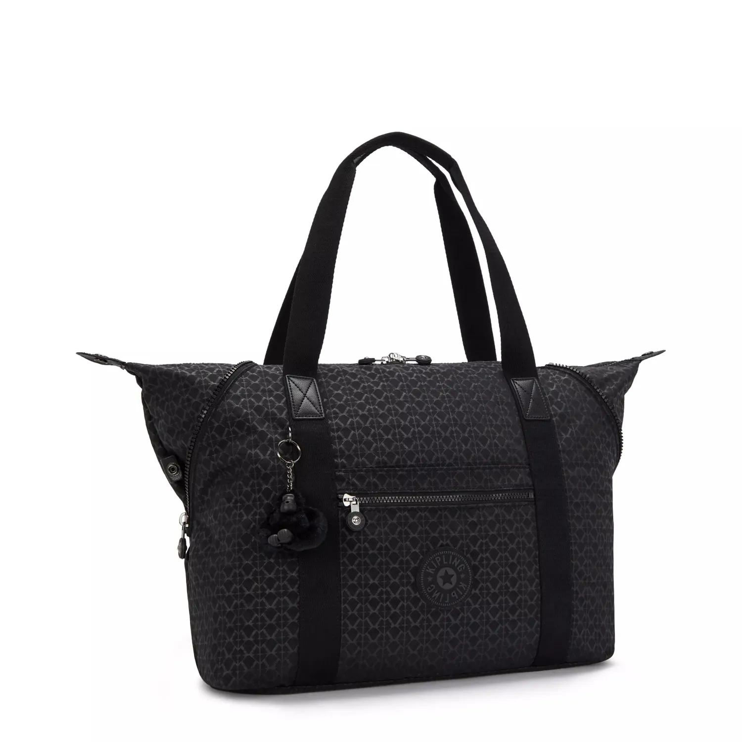 Kipling Art M weekendtas Signature Emb groot print