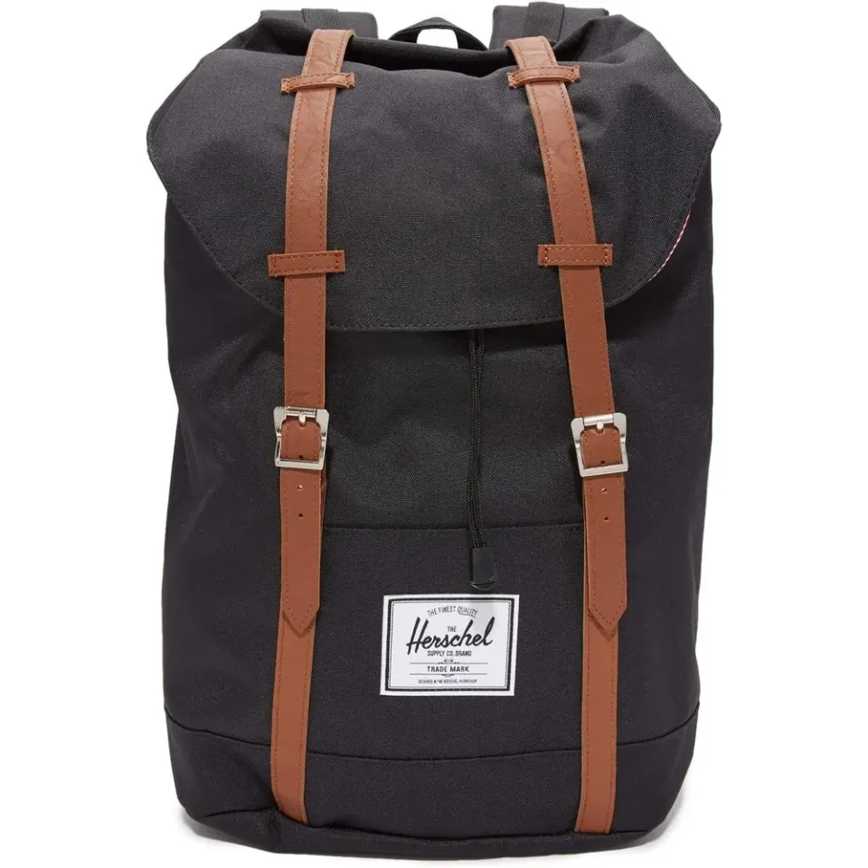 Herschel Retreat rugzak 19,5L zwart canvas