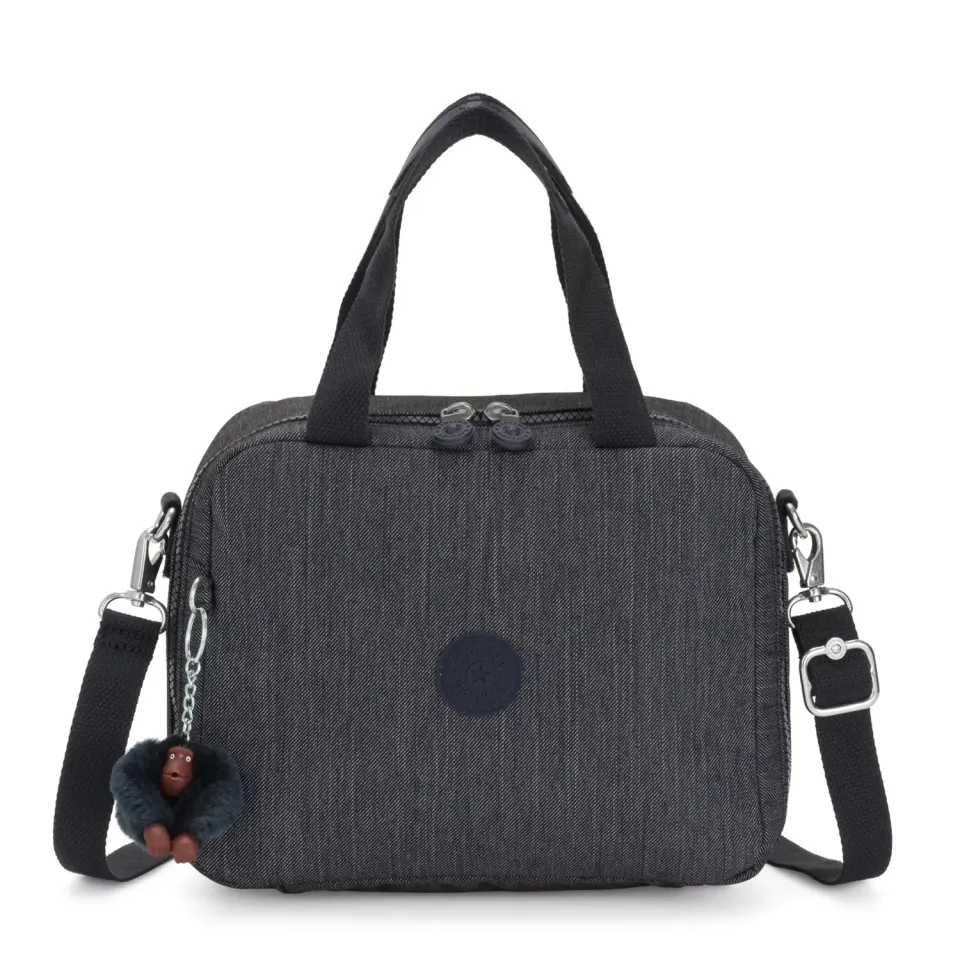 Kipling Miyo lunchtas Marine Navy groot geïsoleerd
