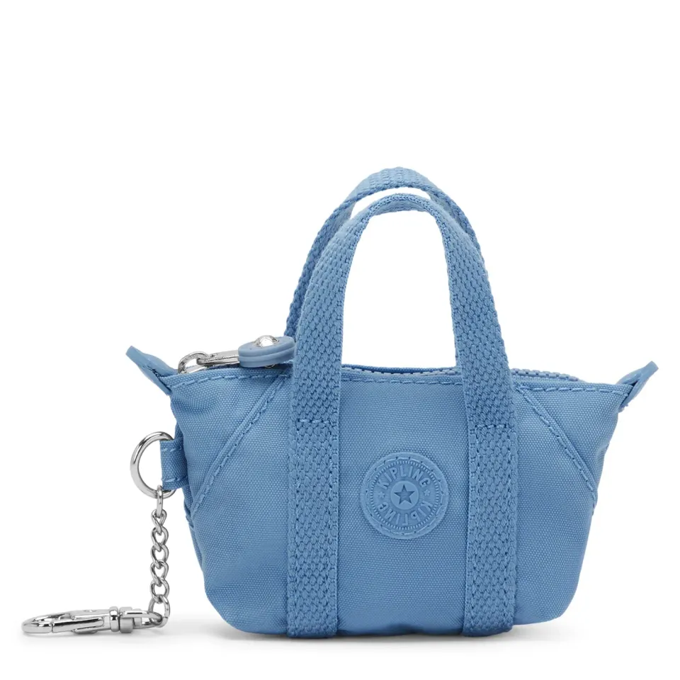 Kipling Mini Art portemonnee extra klein Vintage Blue ritsvak