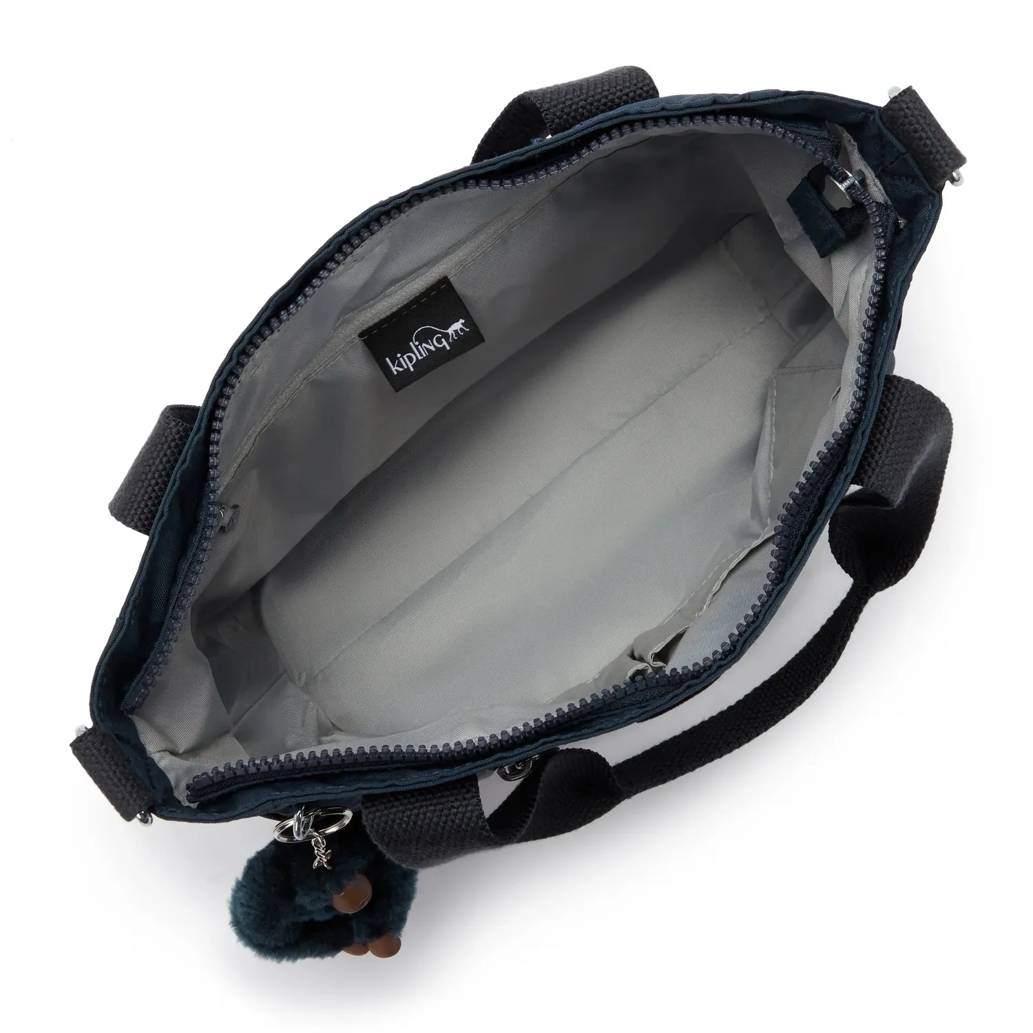 Kipling Jayla S schoudertas True Blue Tonal Klein