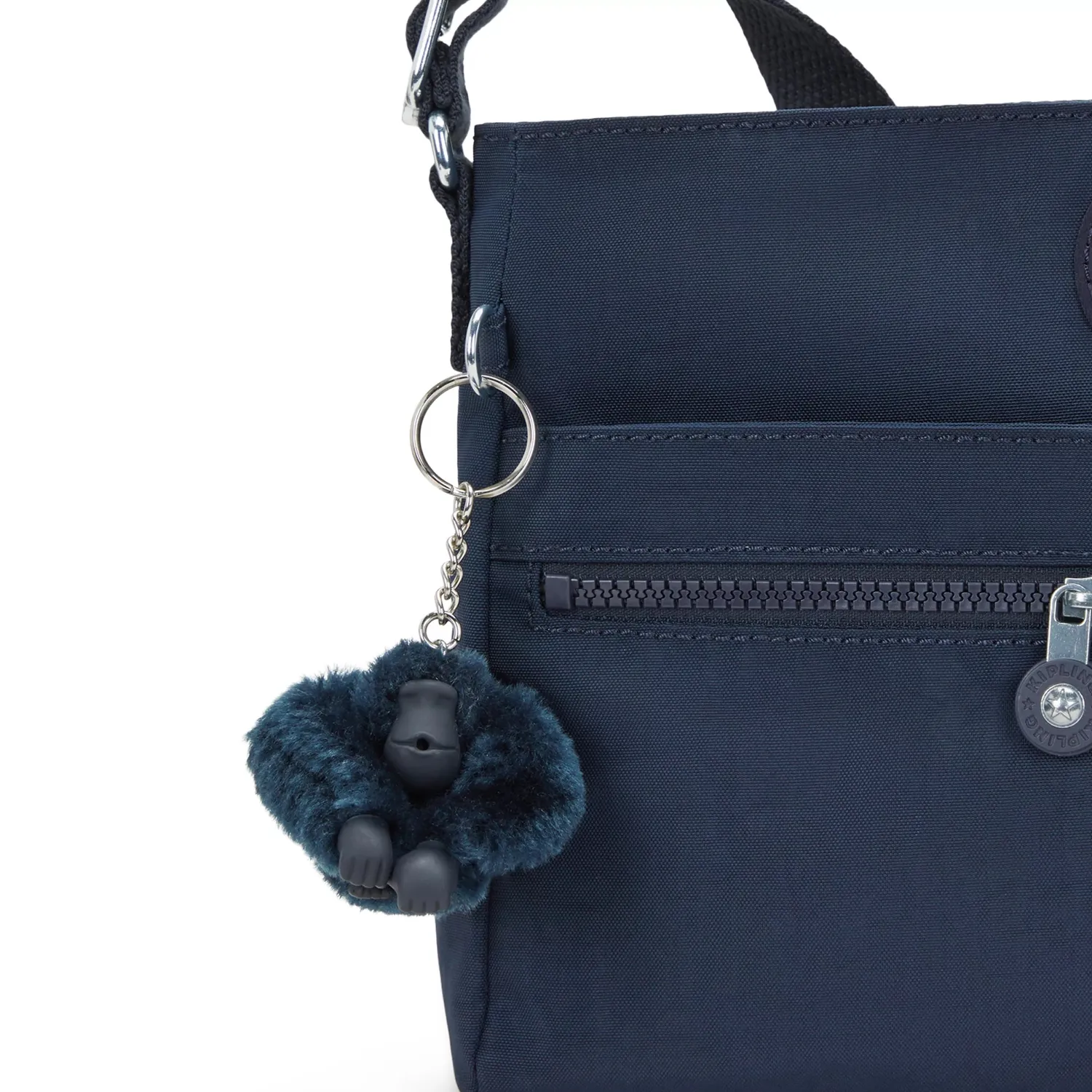 Kipling New Angie schoudertas Blue Bleu 2 klein waterafstotend
