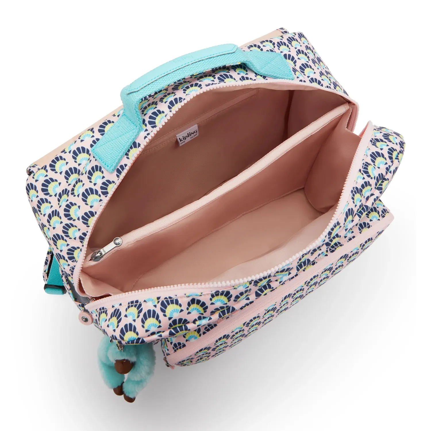 Kipling Codie L schoolrugzak Geo Shell groot met klep