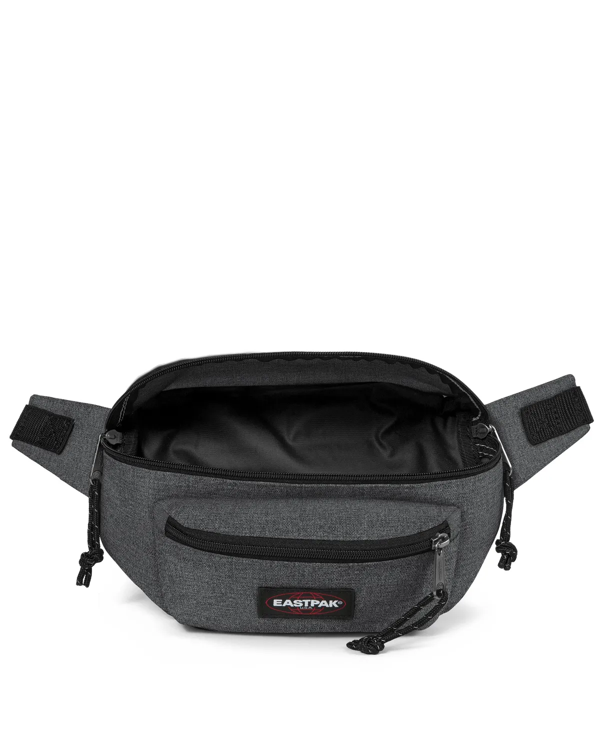 Eastpak Doggy Bag heuptas Black Denim Medium lichtgewicht