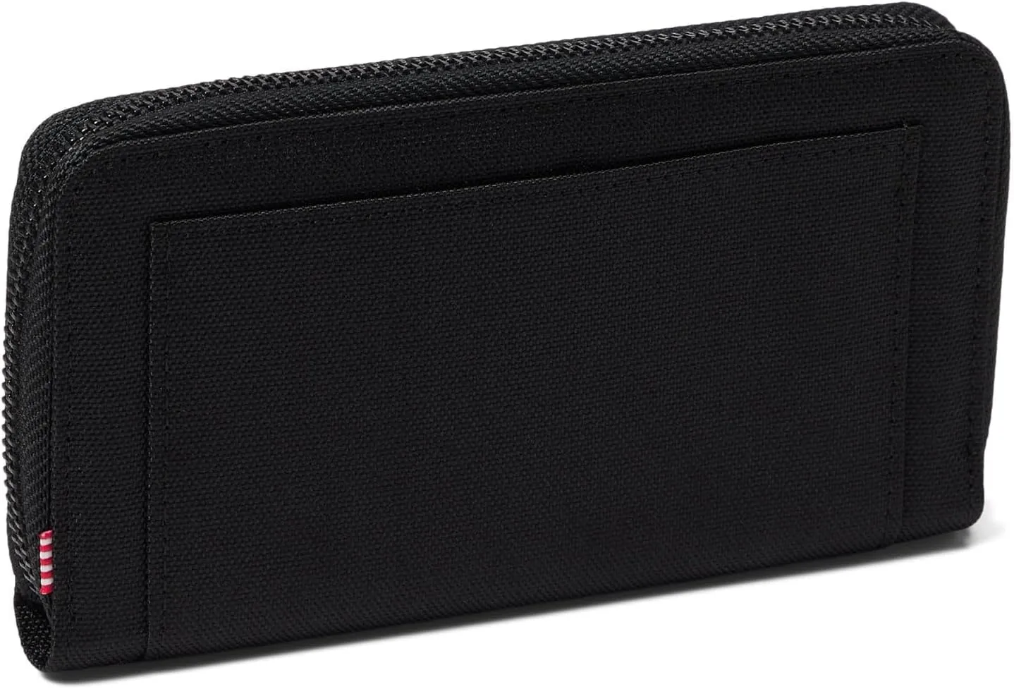 Herschel Thomas portemonnee Black Tonal plat leer