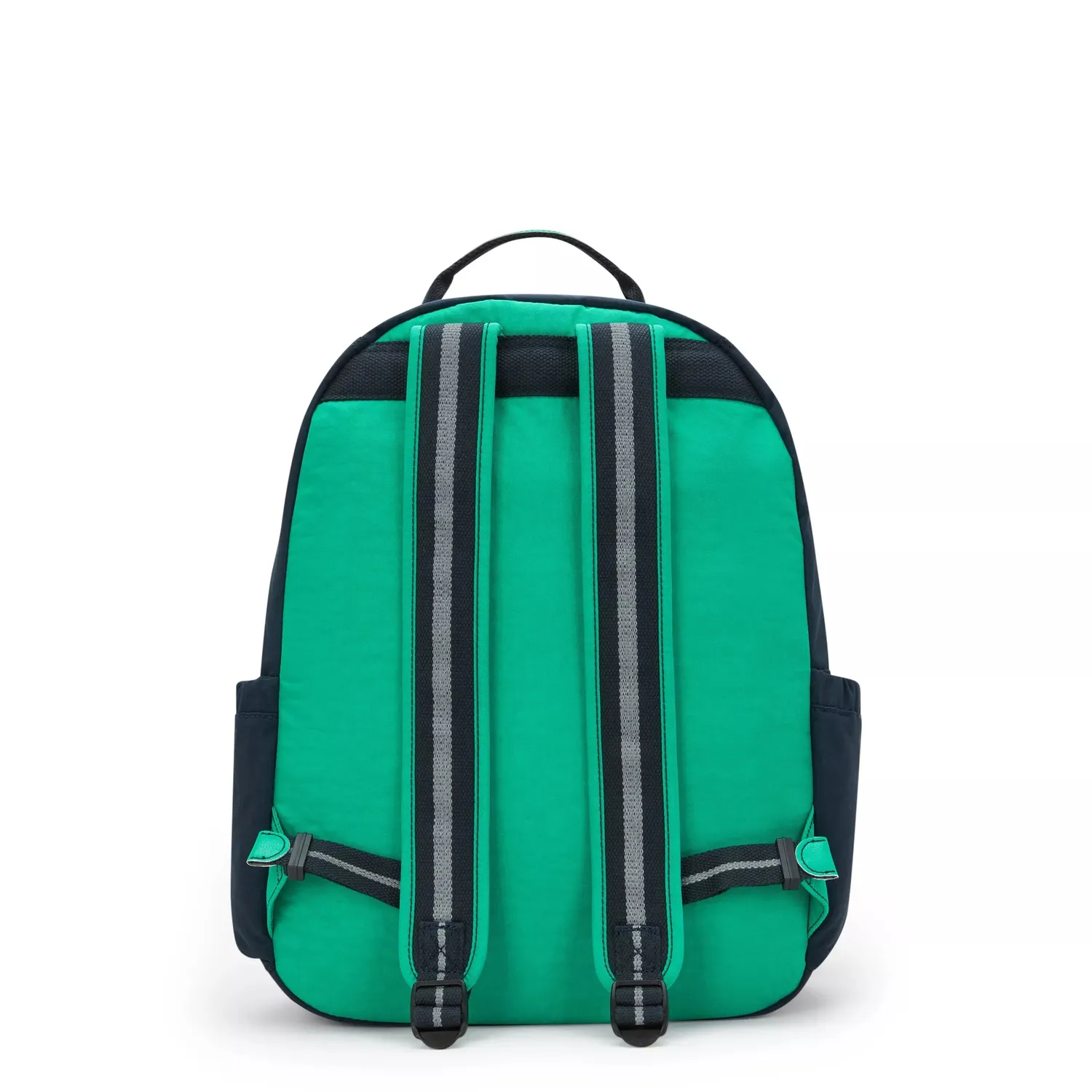 Kipling Seoul rugzak Groot Blue Green Block 15 inch laptopvak