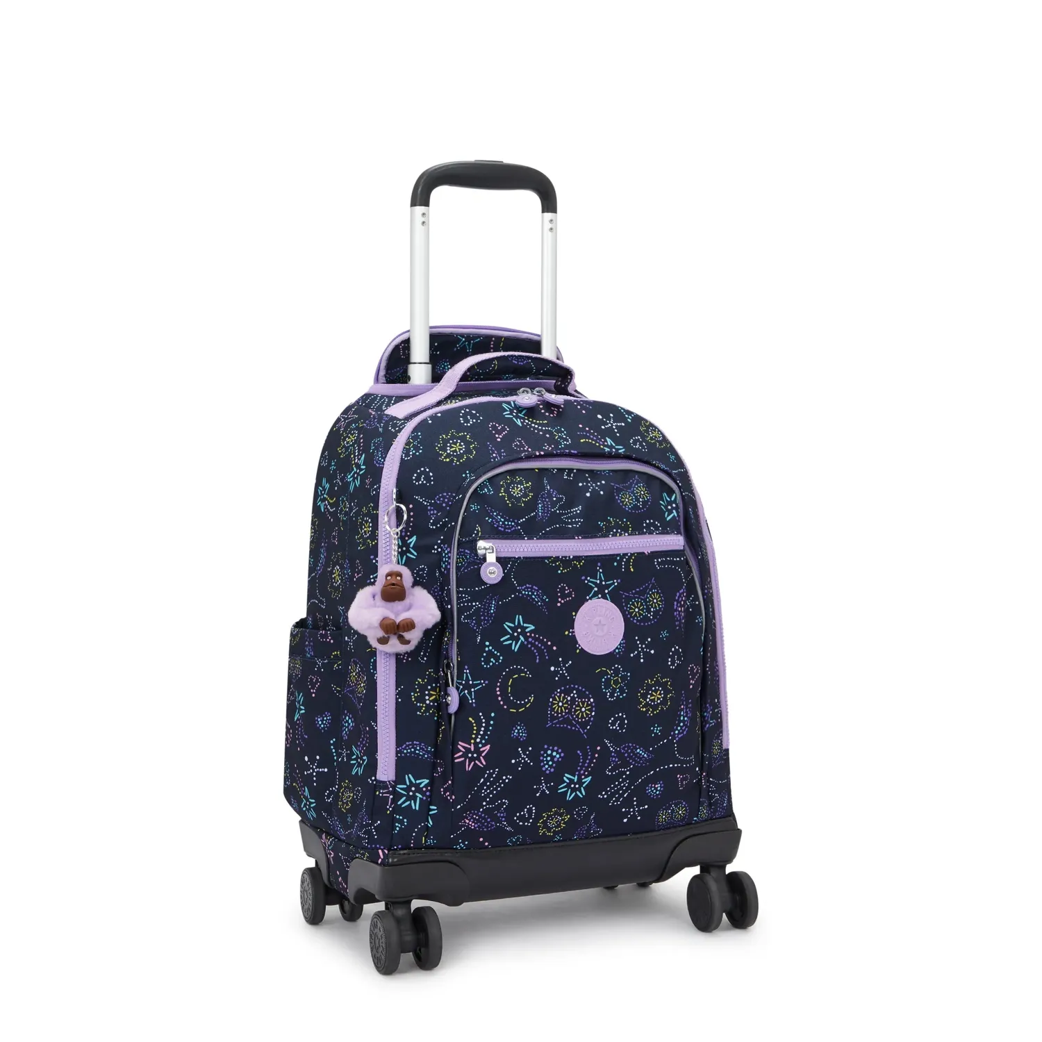 Kipling New Zea rugzak met wielen Unicorn Star groot