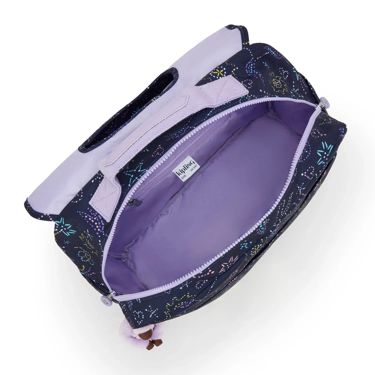 Kipling Codie M rugzak Unicorn Star Medium A4