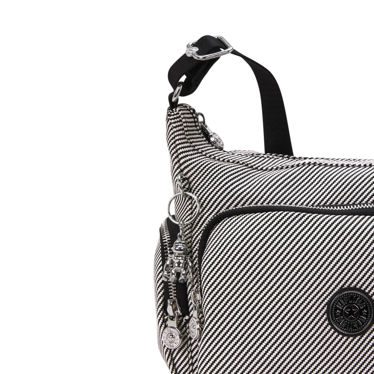 Kipling Gabb S crossbodytas Medium Diagonal Jacquard print
