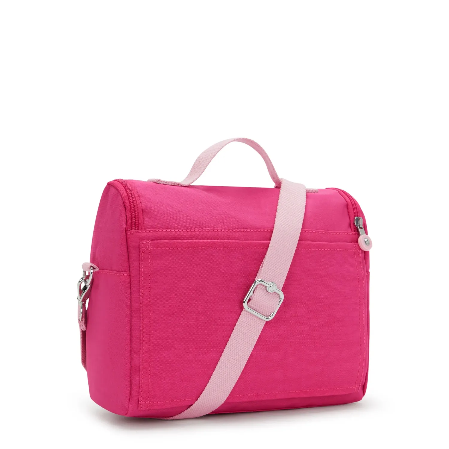 Kipling New Kichirou lunchtas Intense Rose Groot met trolleybevestiging