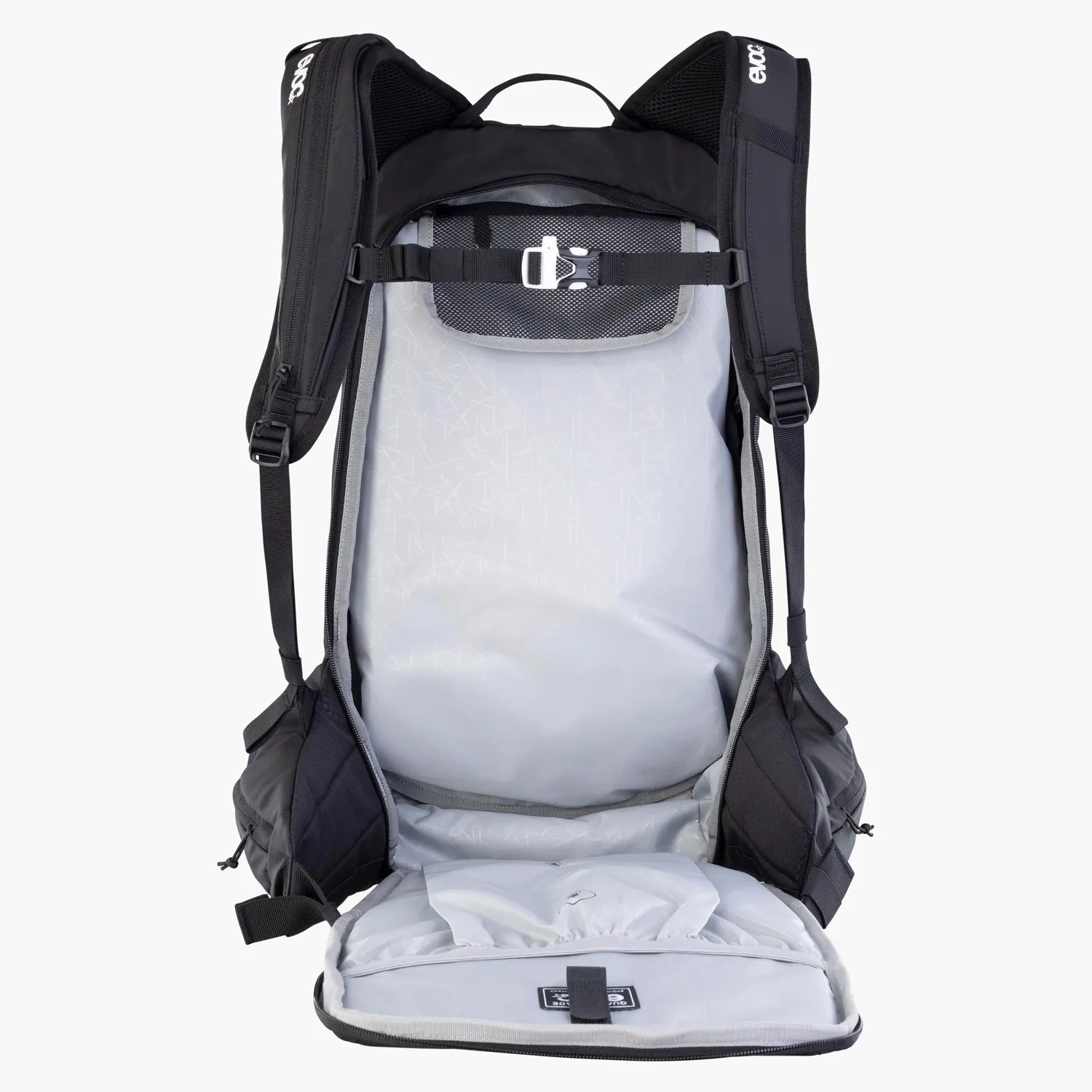 Evoc Line 20 skirugzak zwart 20 liter freeride