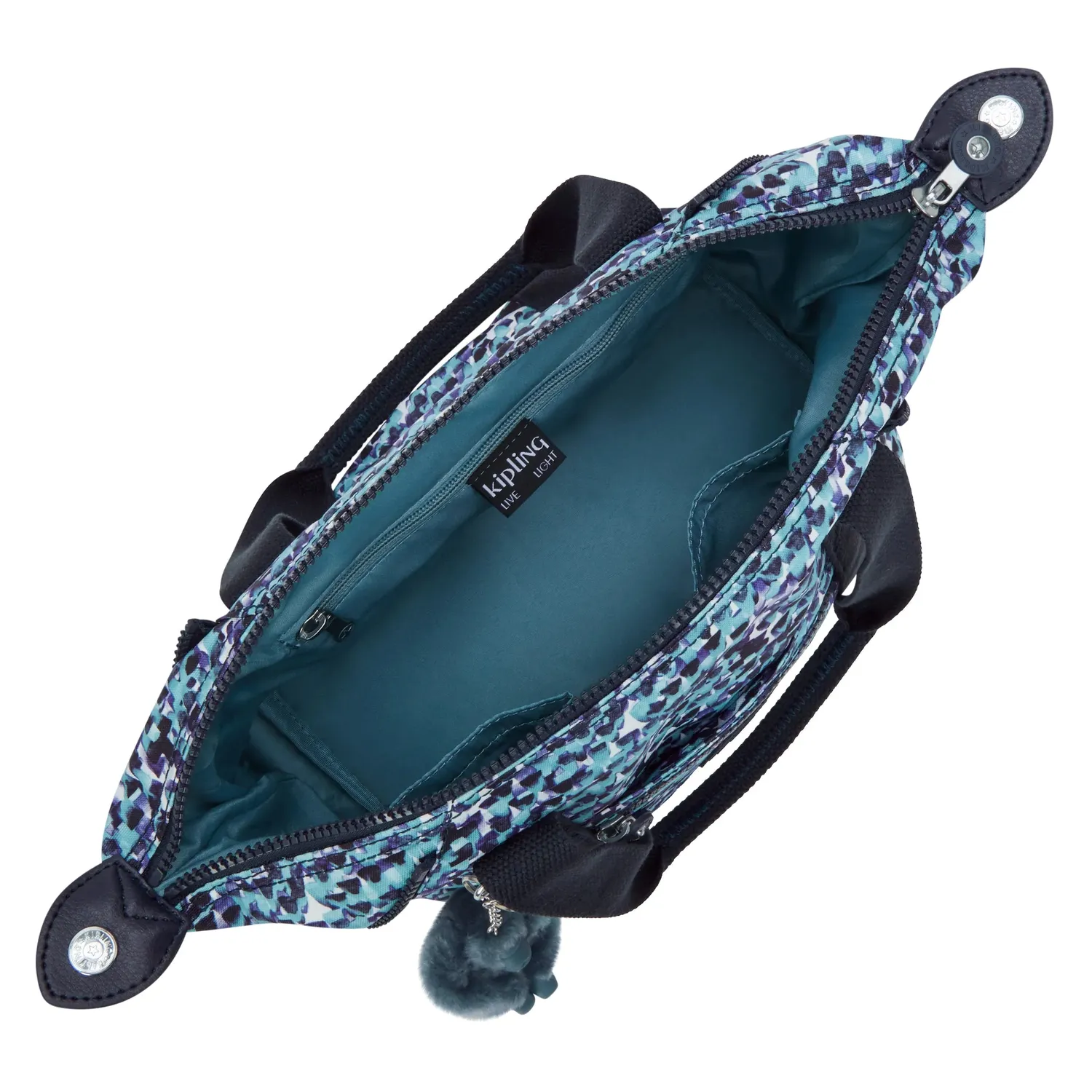 Kipling Art Mini schoudertas Rainy Feathers klein waterafstotend