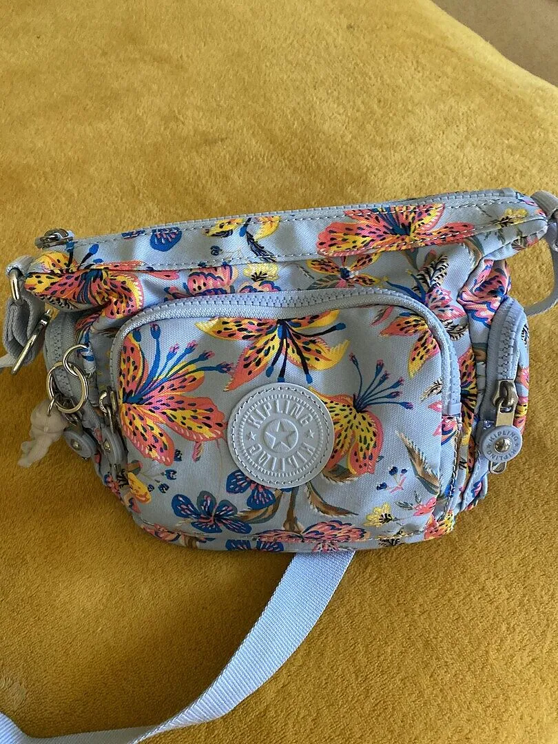 Kipling Gabbie Mini tasje Klein Mineral Stripes waterafstotend