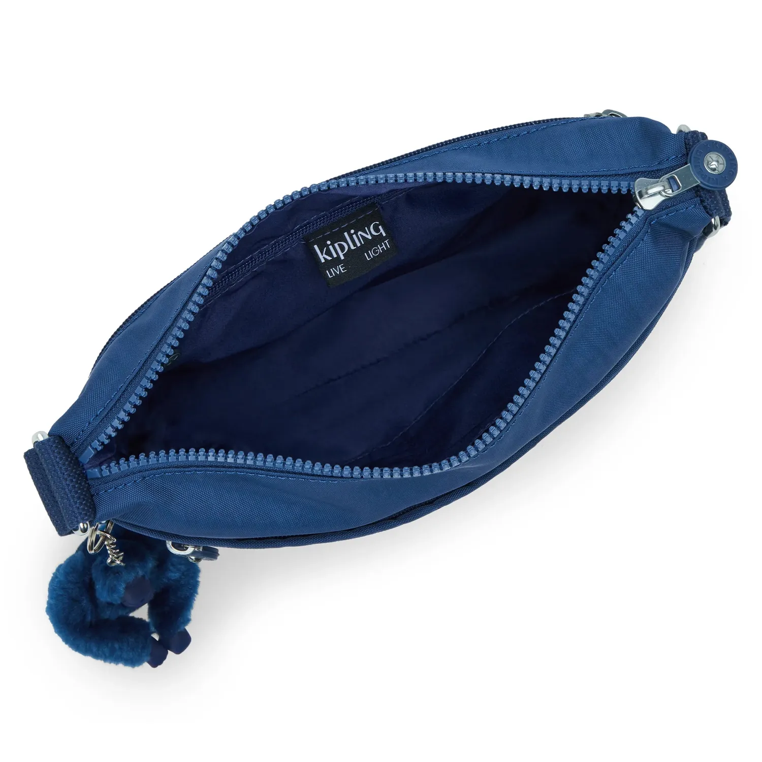 Kipling Arto schoudertas Medium Casual Blue lichtgewicht
