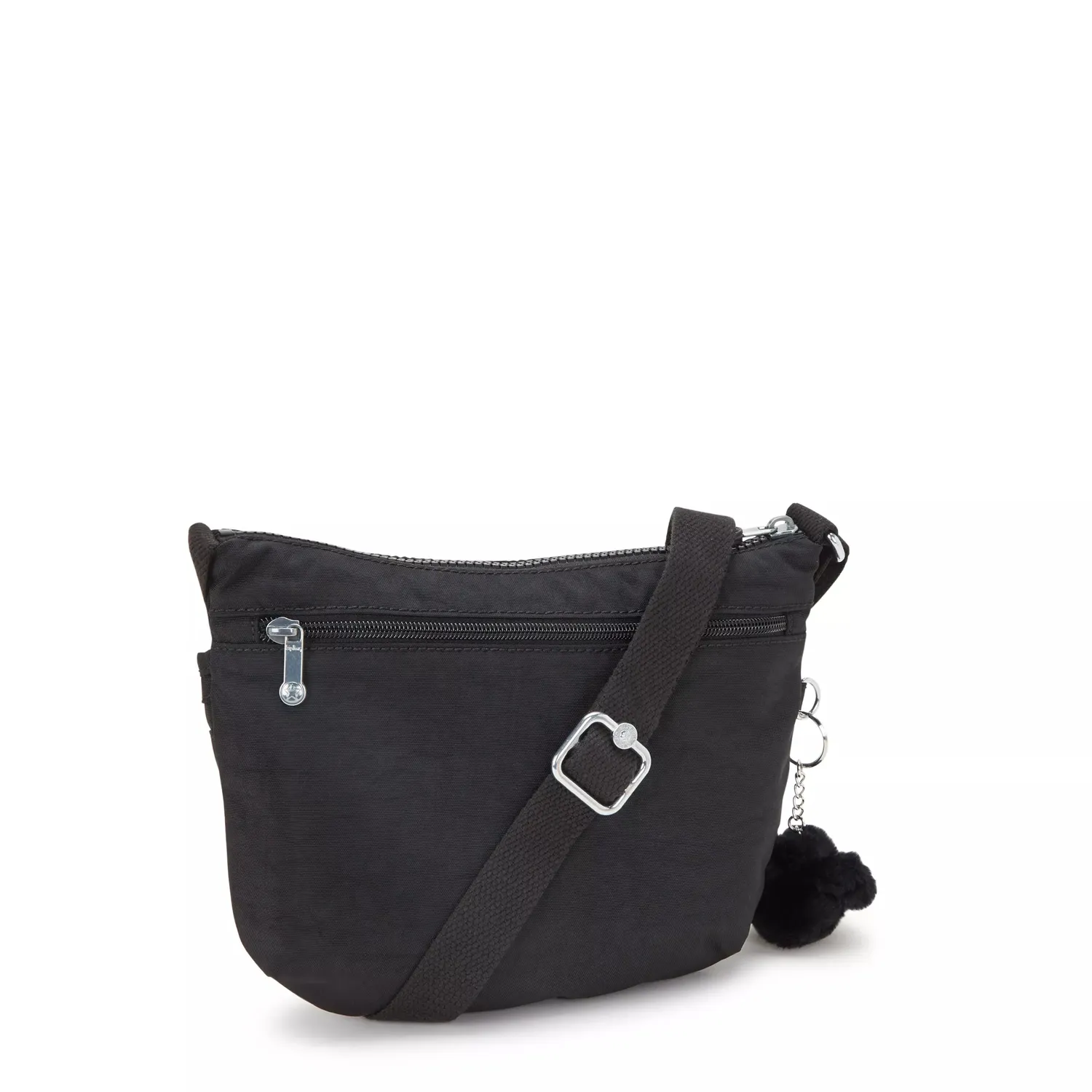 Kipling Arto S schoudertas Black Noir klein zwart