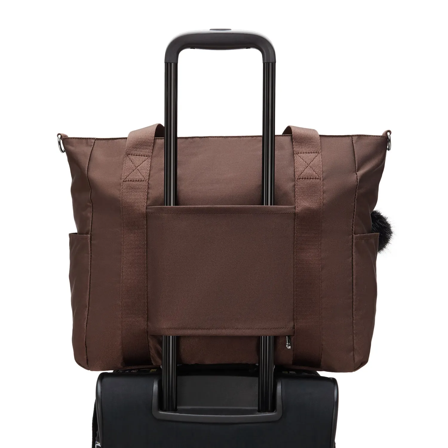 Kipling Jayla totebag groot Espresso Twill werk