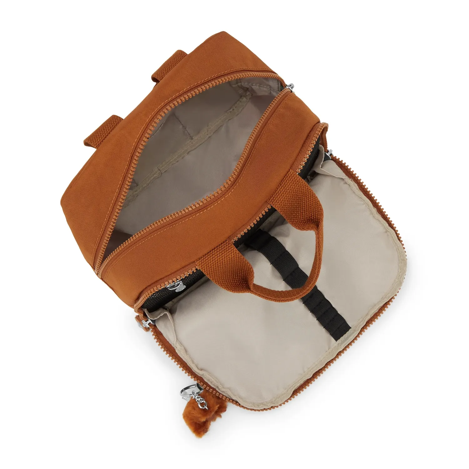 Kipling Beachpalm S toilettas Stylish Mokka Medium 6 vakken