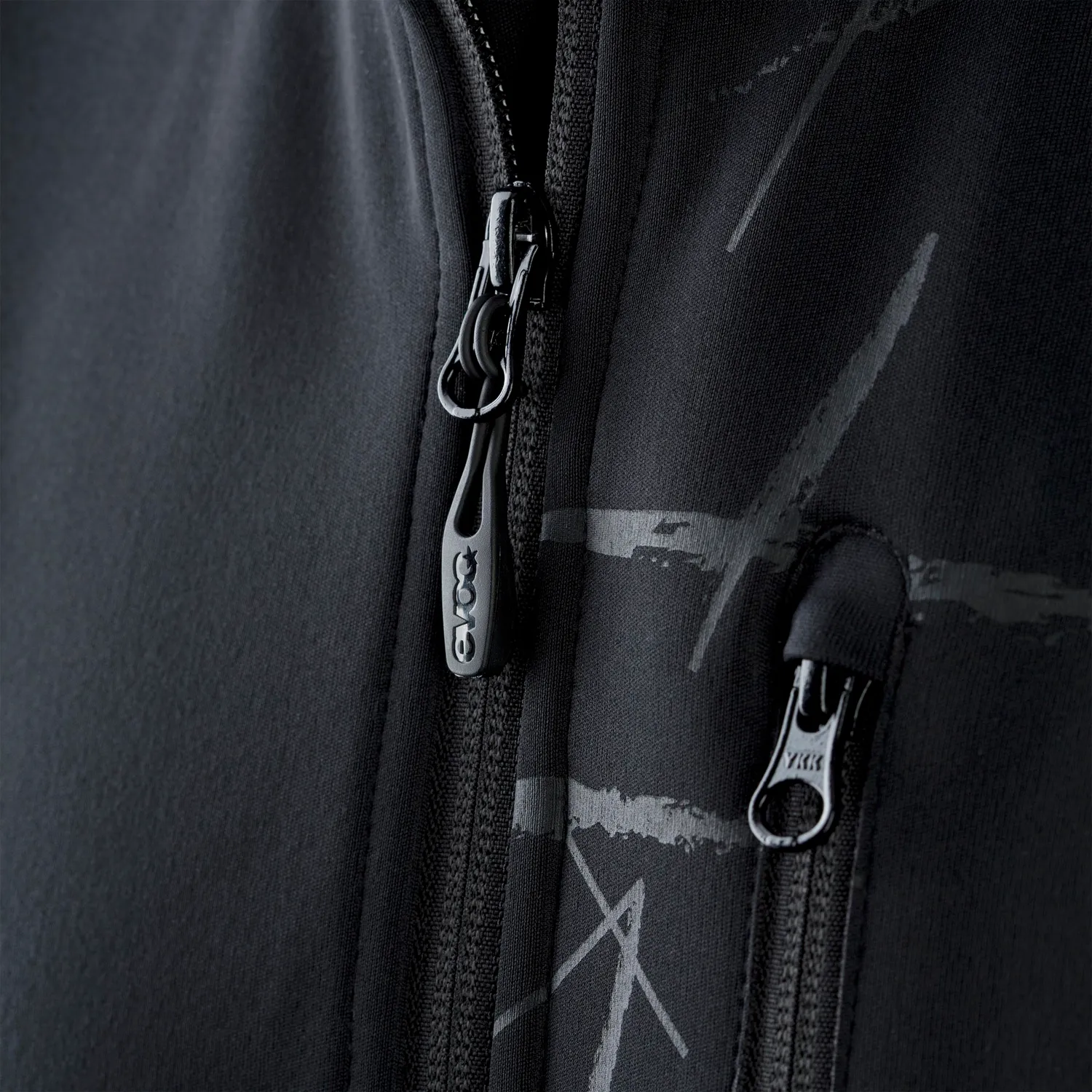 Evoc Hoody Jacket Men hoodie zwart M fleece