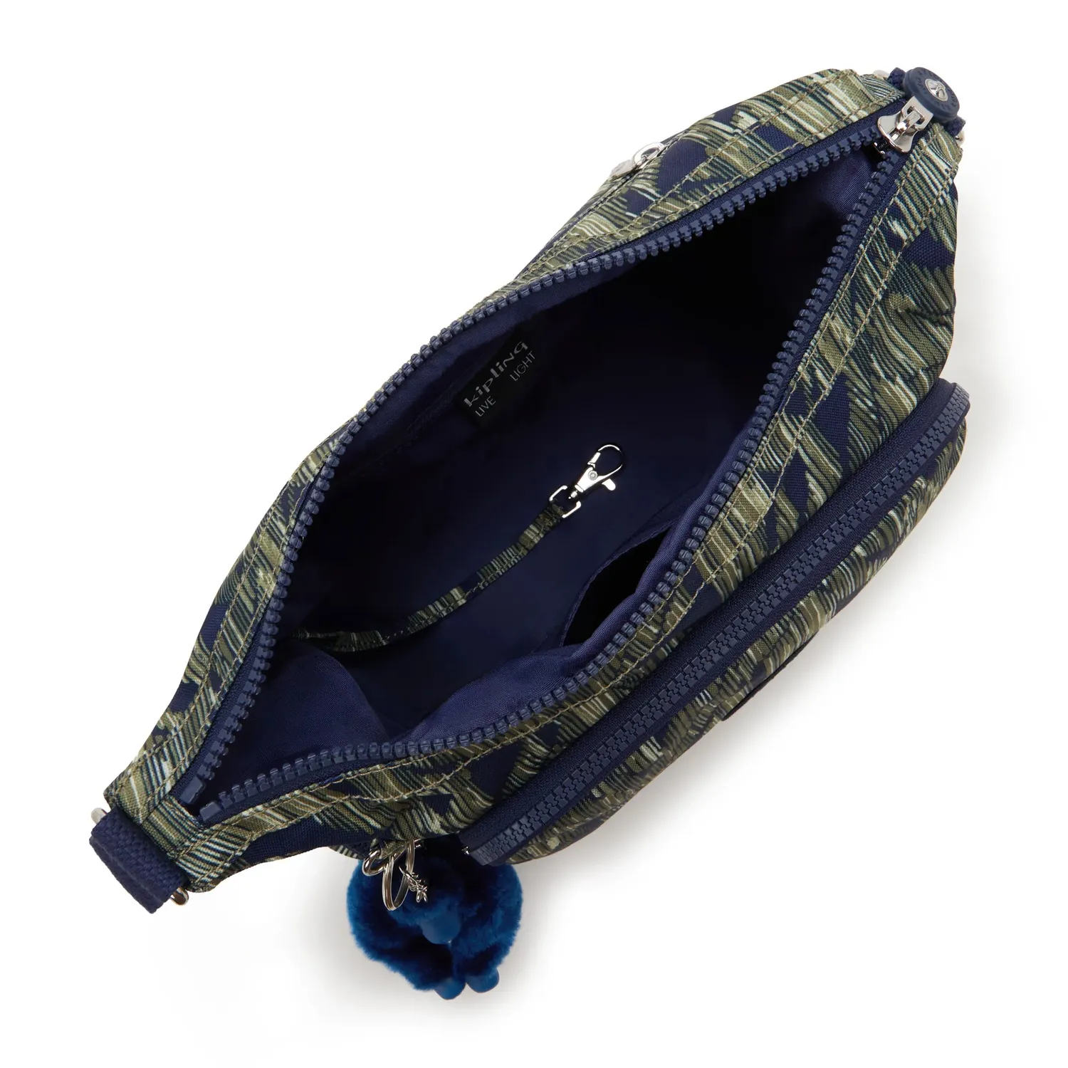Kipling Gabb S crossbodytas Striped Grasses medium