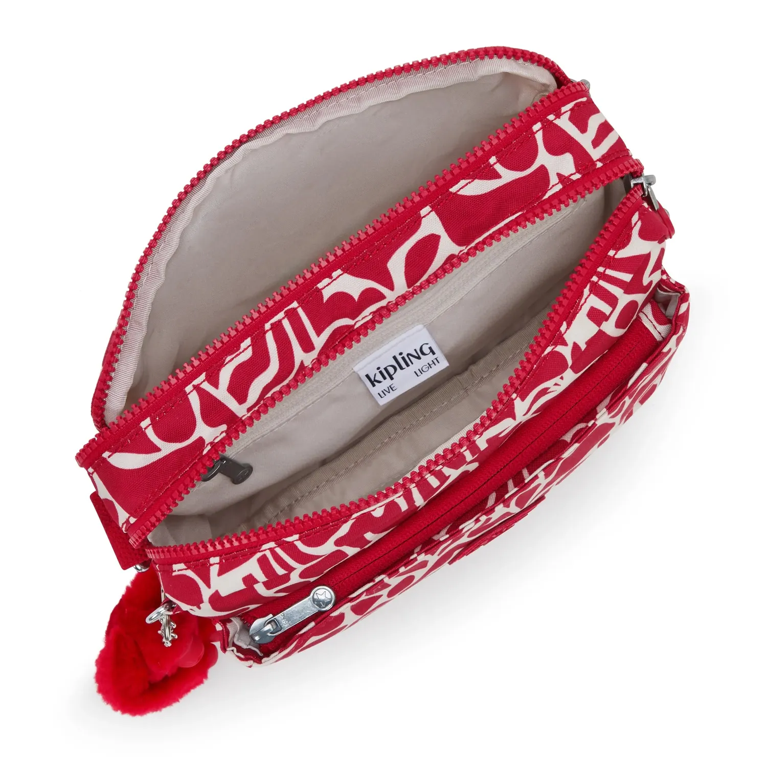Kipling Abanu M schoudertas Medium Shape Cocktail 2 vakken