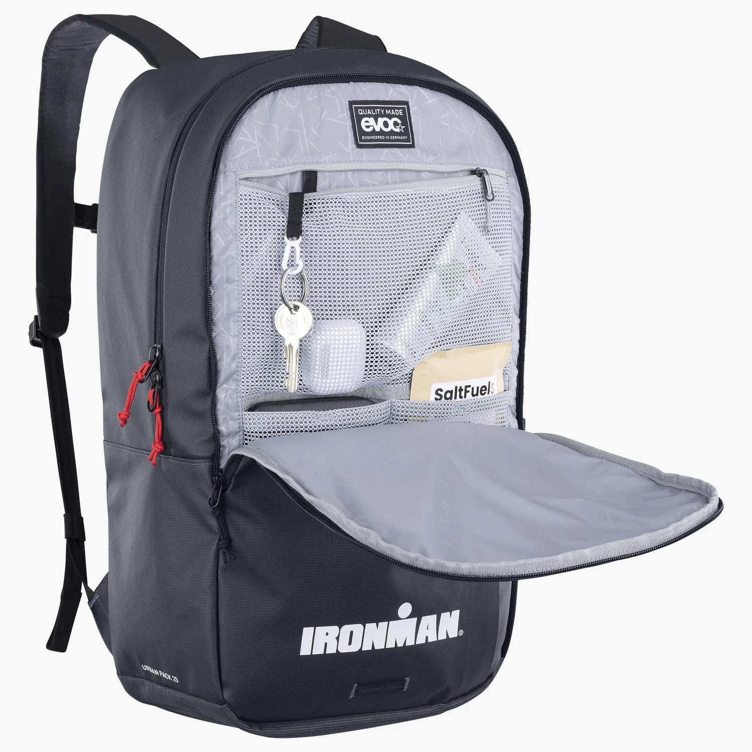 Evoc Urban Pack 25 Ironman rugzak carbon grey 25L laptop