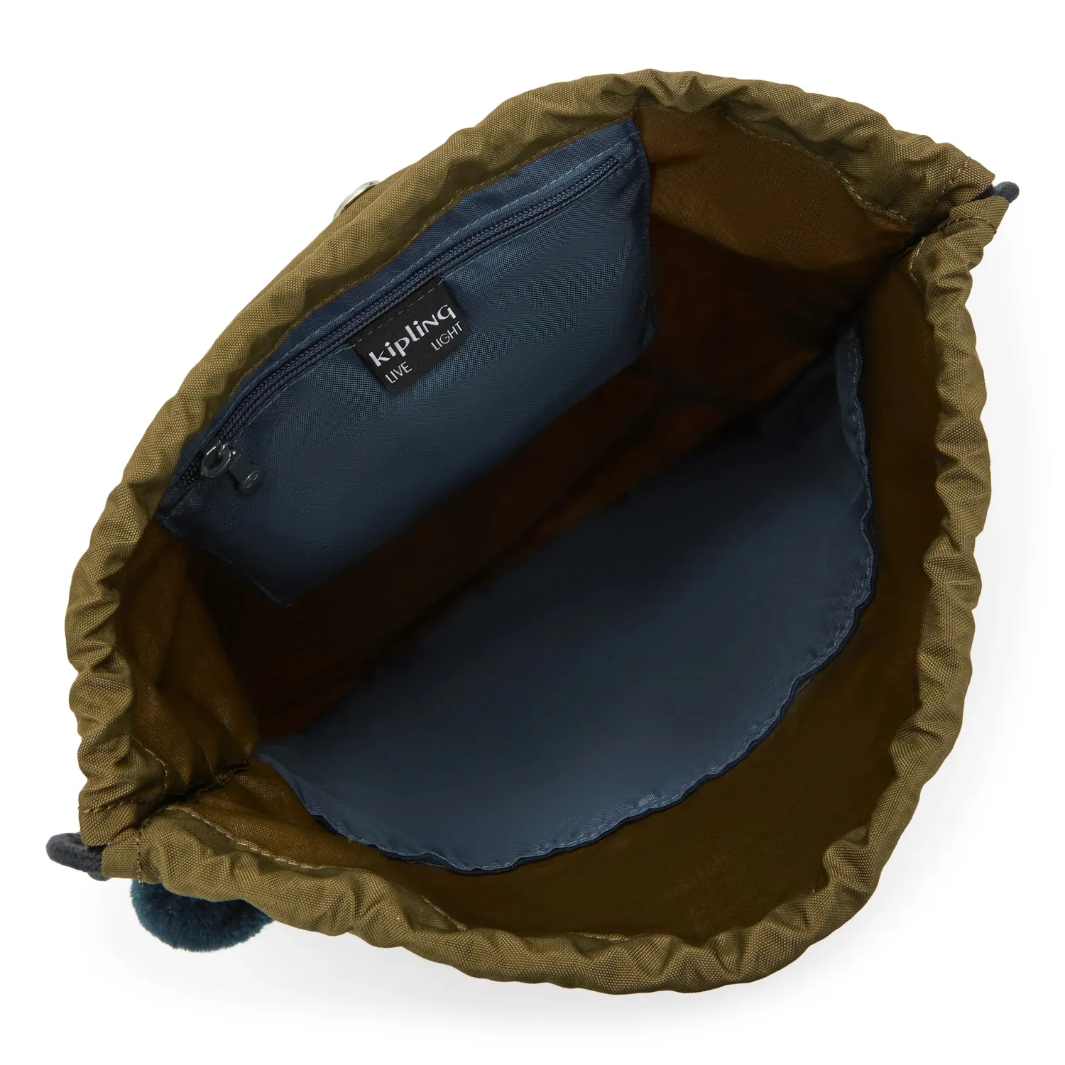 Kipling Supertaboo rugzak Treasure Green medium waterafstotend