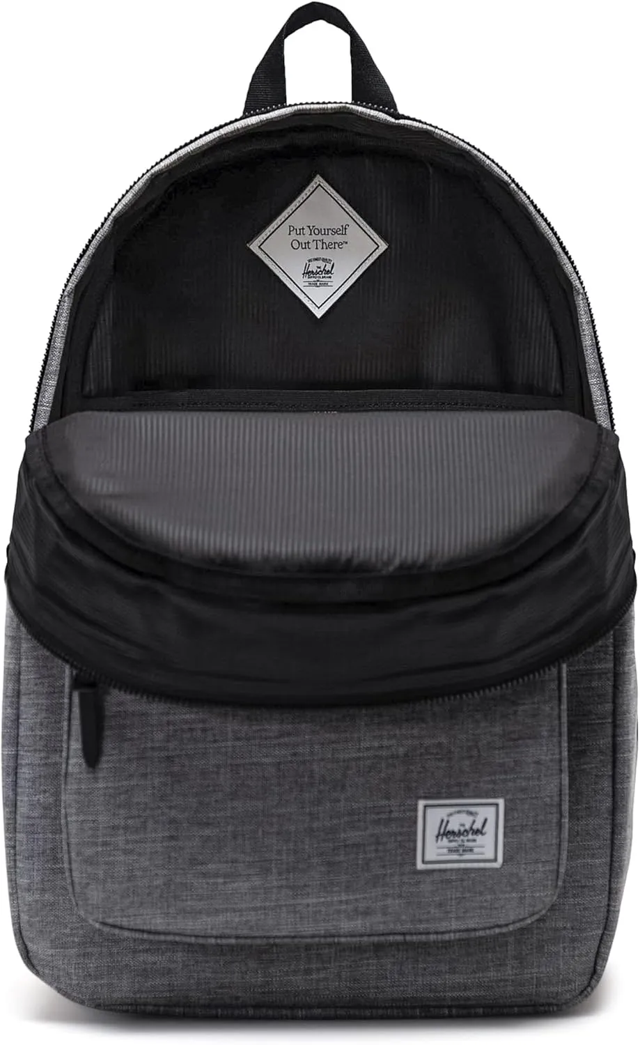 Herschel Supply Settlement rugzak Raven Crosshatch lichtgewicht