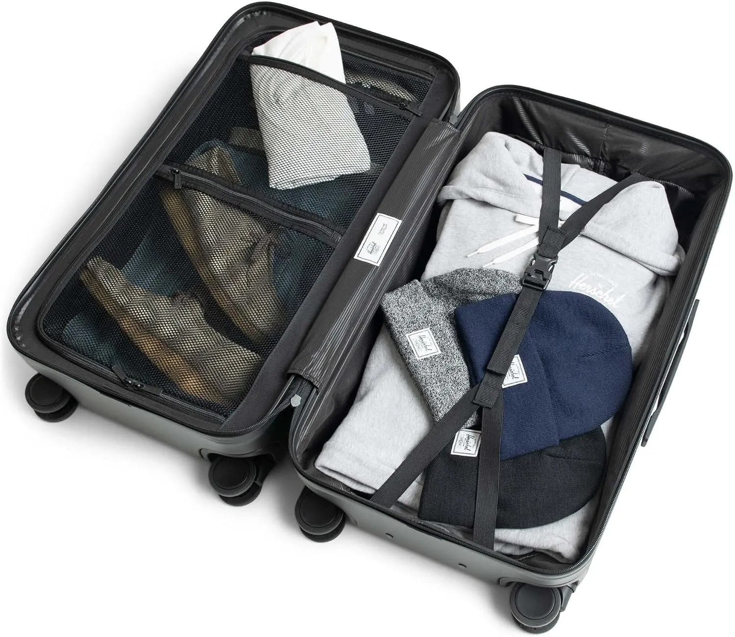 Herschel Supply Heritage Hardshell Medium EXP koffer Zwart
