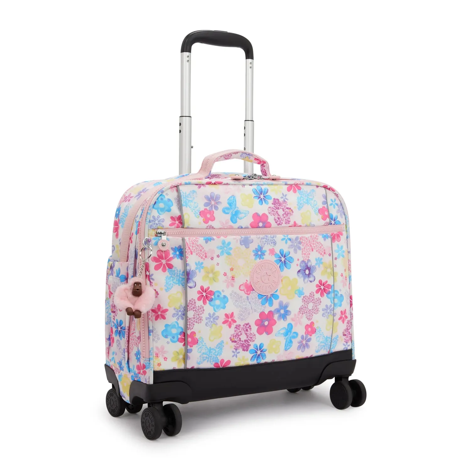 Kipling New Storia trolley Flower Stamp Groot 360 wielen