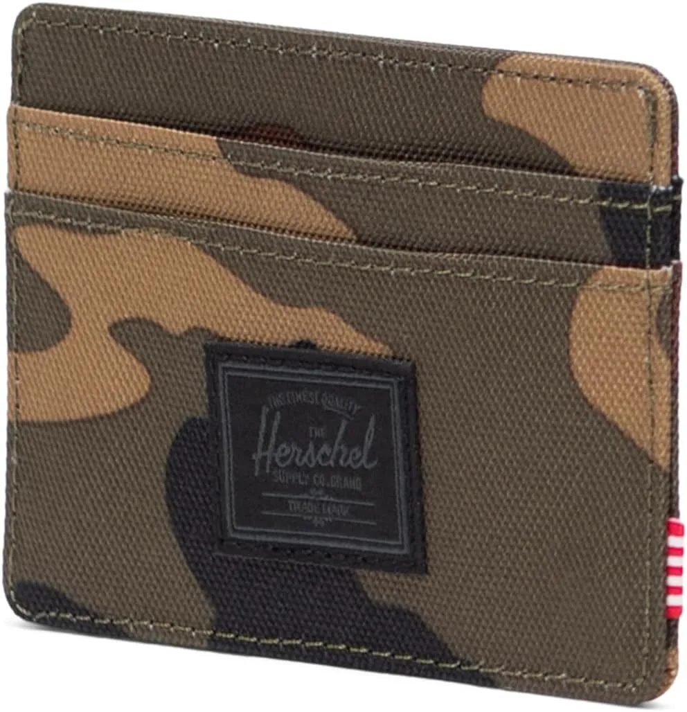 Herschel Charlie portemonnee Woodland Camo canvas