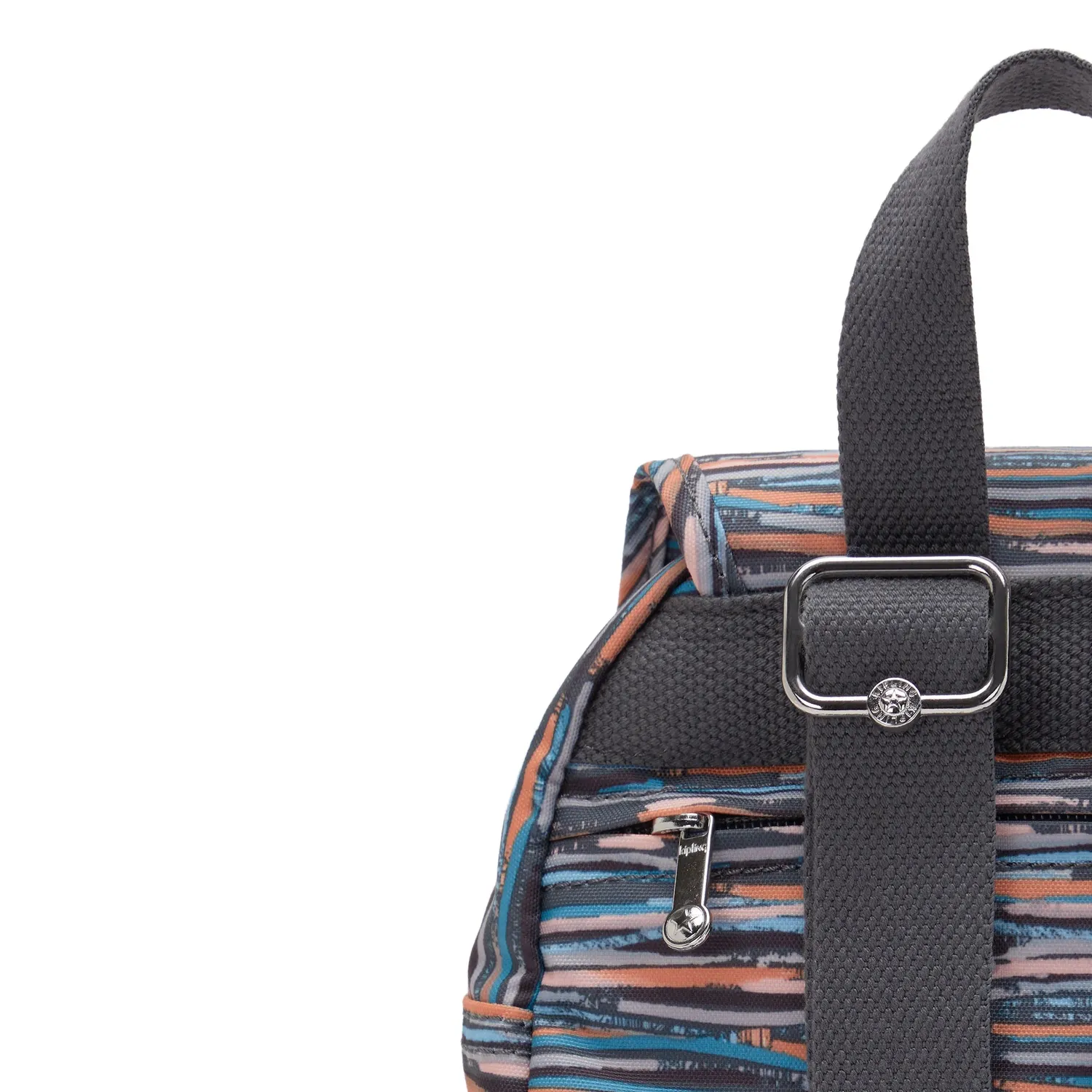 Kipling City Pack Mini rugzak Mineral Stripes extra klein gestreept