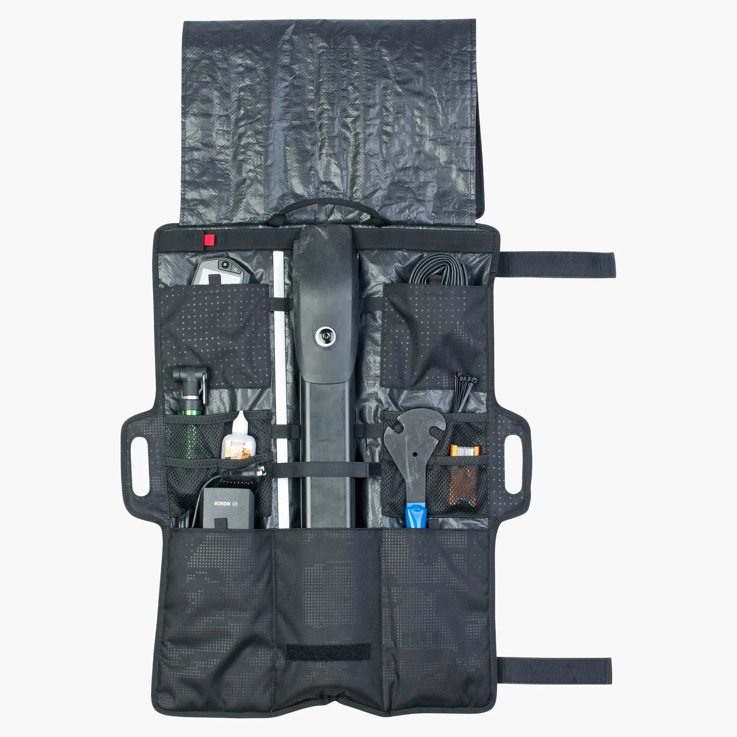Evoc Gear Wrap gereedschapstas zwart M oprolbaar