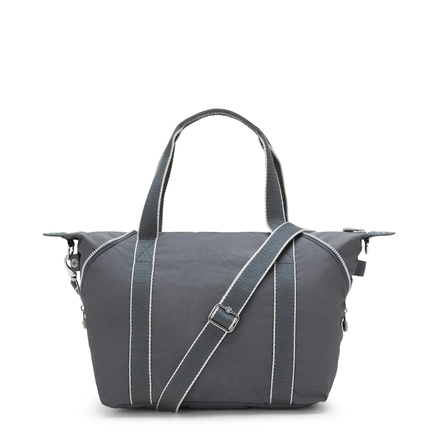 Kipling Art schoudertas medium moonlit grey ruim