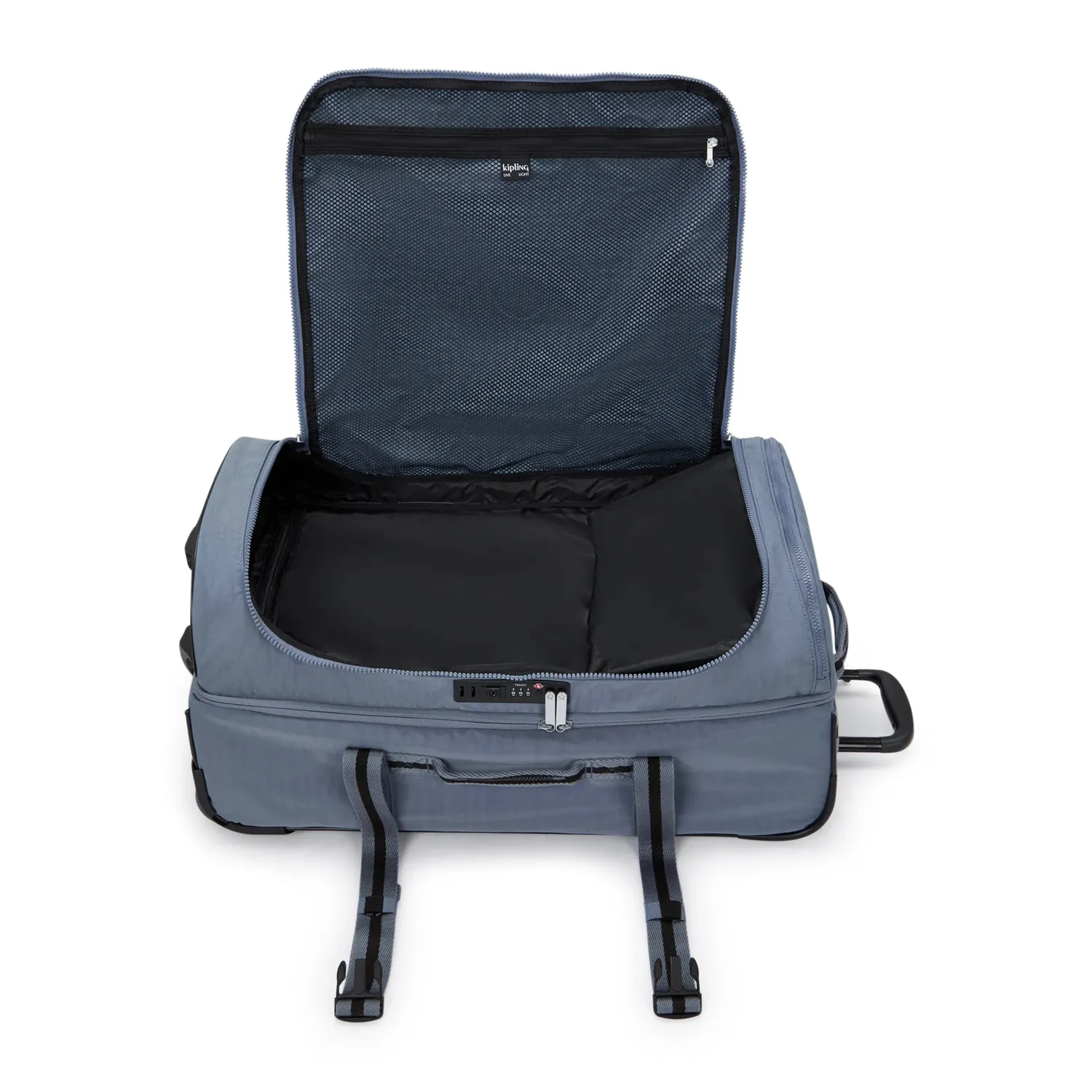 Kipling Aviana M koffer Blue Stone medium lichtgewicht