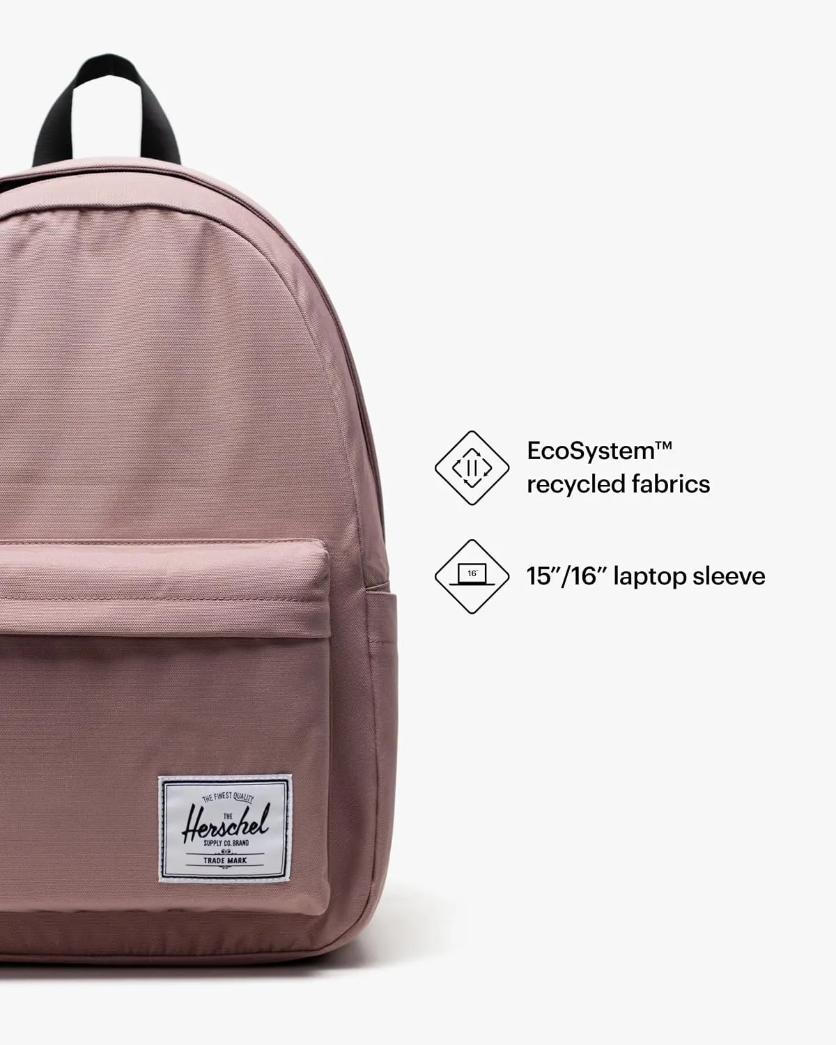 Herschel Classic rugzak 20L roze