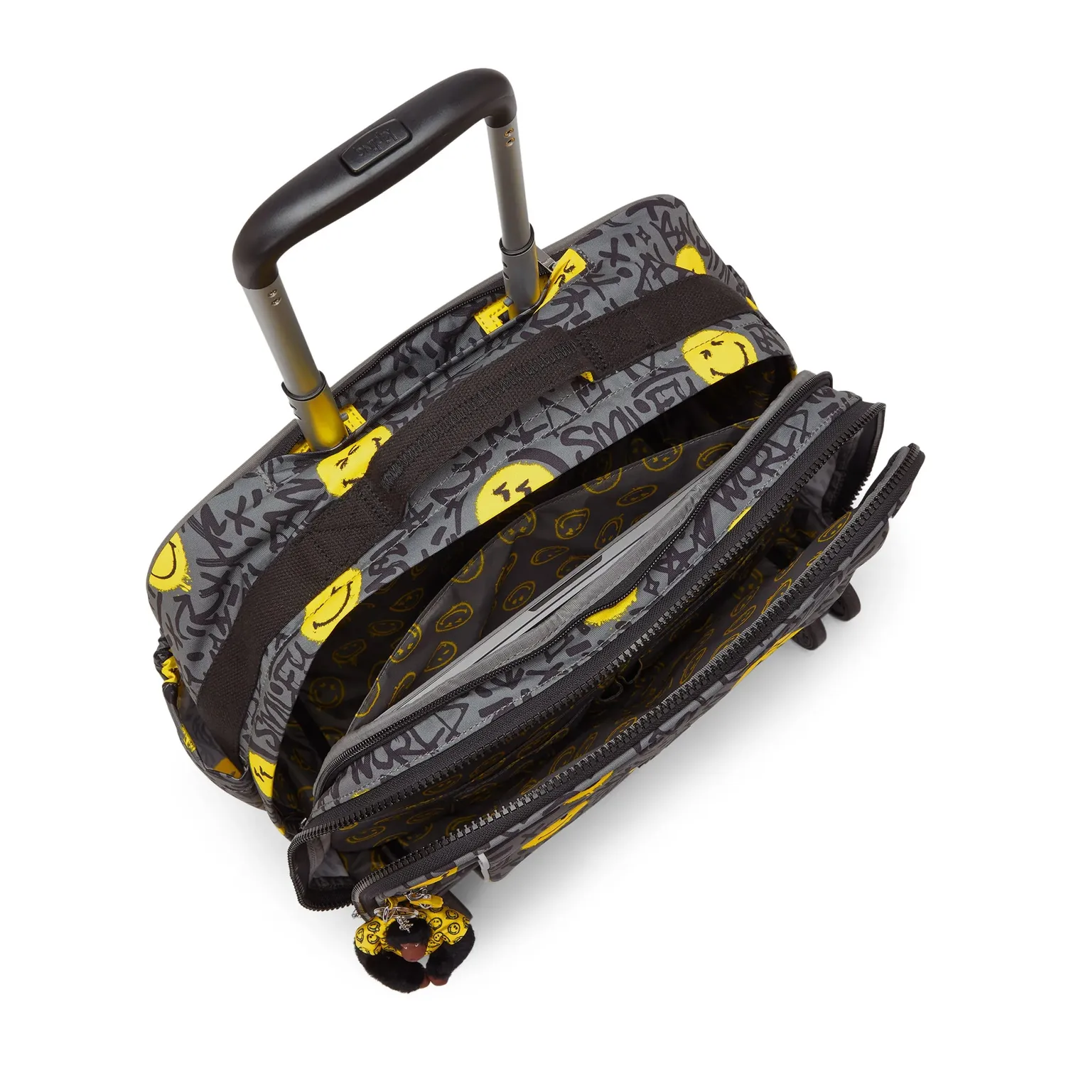 Kipling New Storia trolley Happy Grey Groot laptopvak